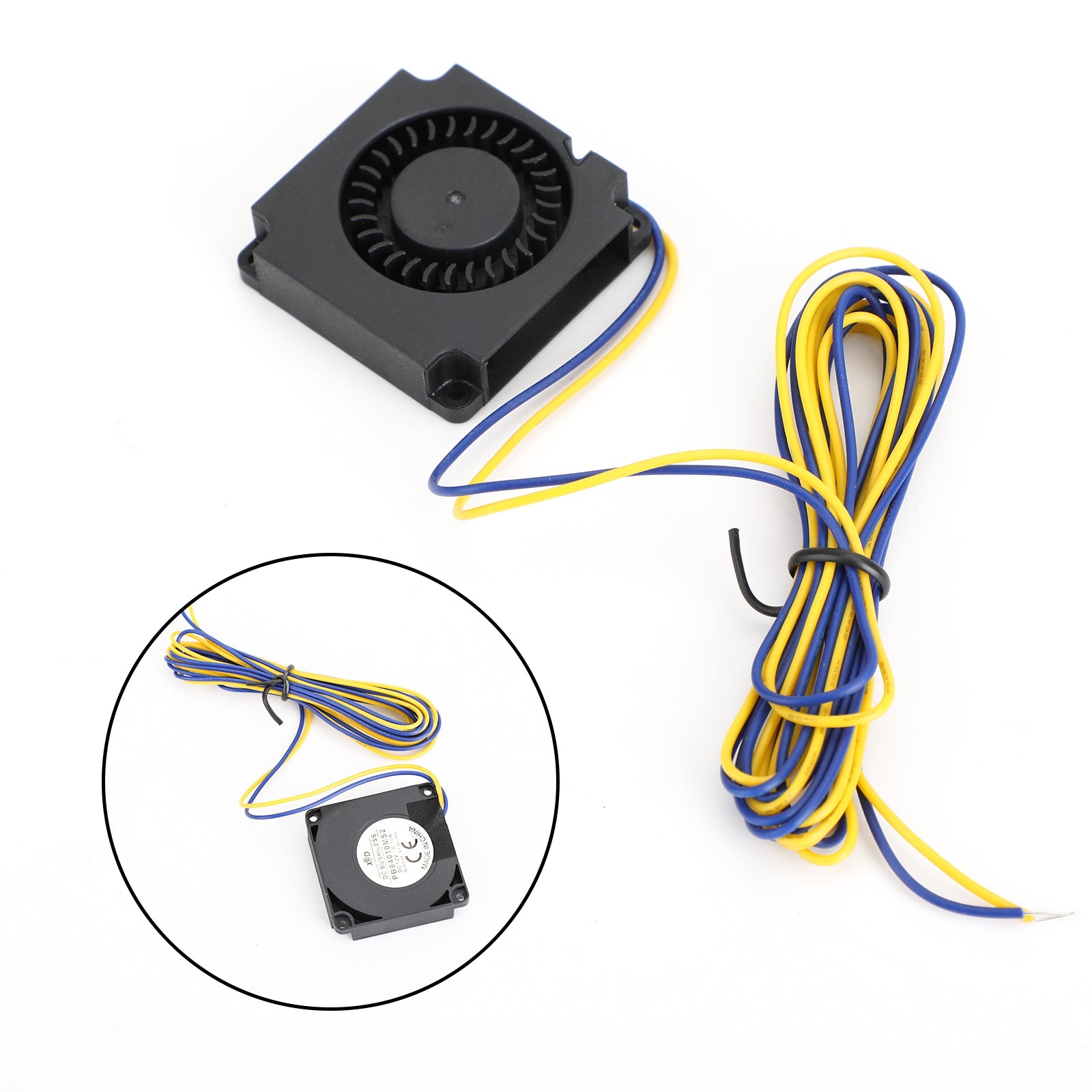 Ventilador Turbo Radial para impresora 3D, 12V, 24V, 4010, 40MM, para ENDER 3 CR10 CR-10S PRO