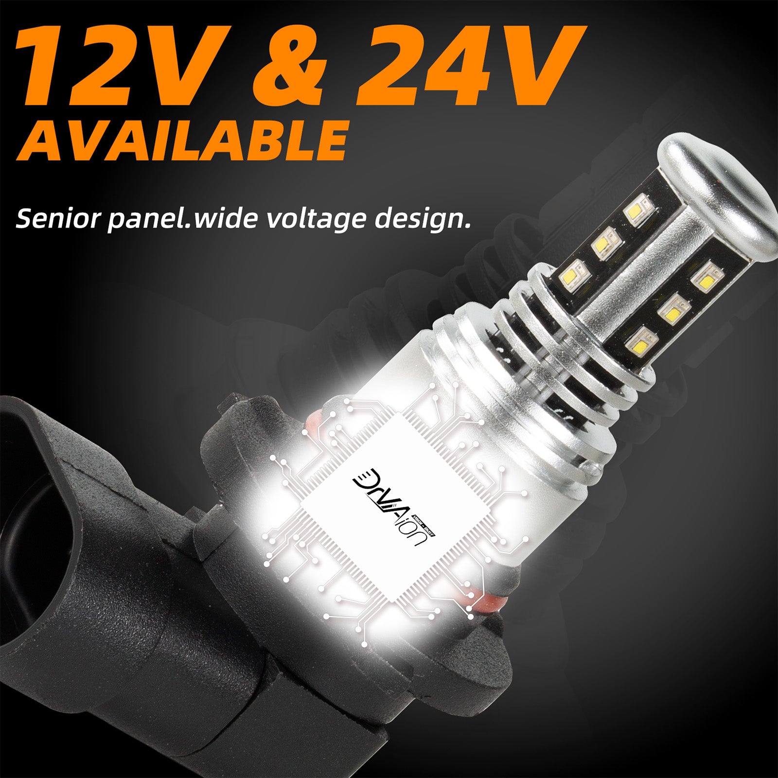 Luz de nevoeiro LED H8/H9/H11