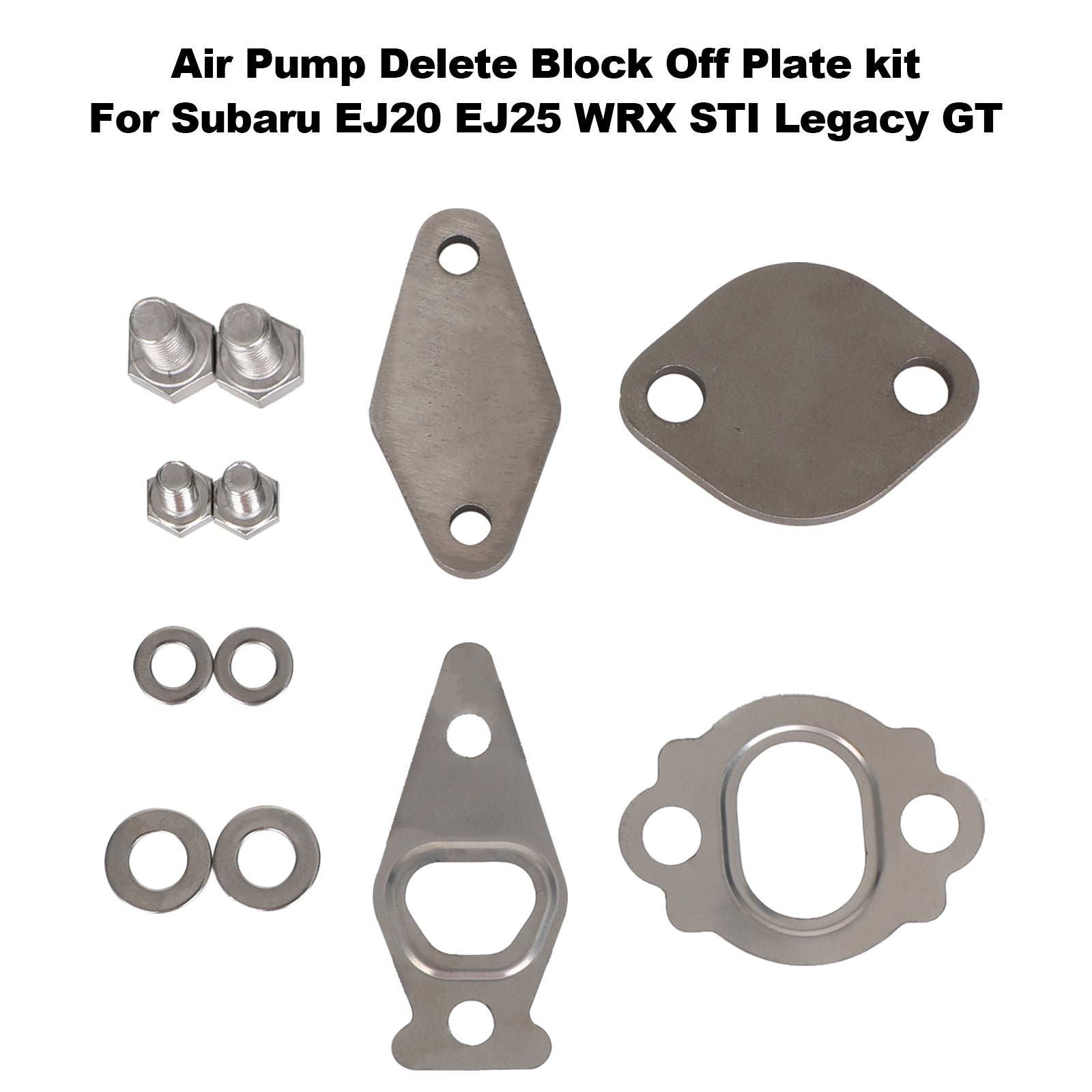 Subaru EJ20 EJ25 WRX STI Legacy GT Air Pump Exclusão Off Kit de placa