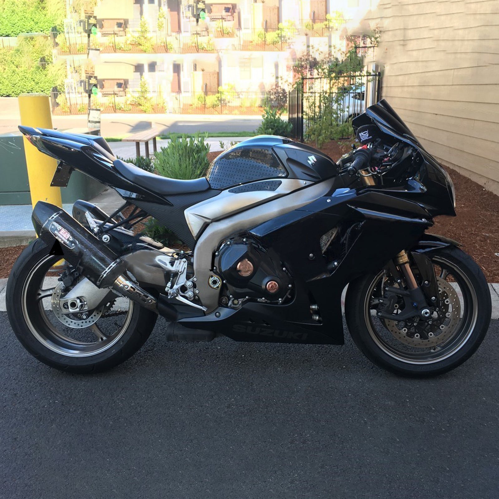 2009-2016 Suzuki GSXR1000 K9 Amotopart vstrekovacia kapotaová súprava Kodework plast ABS #107