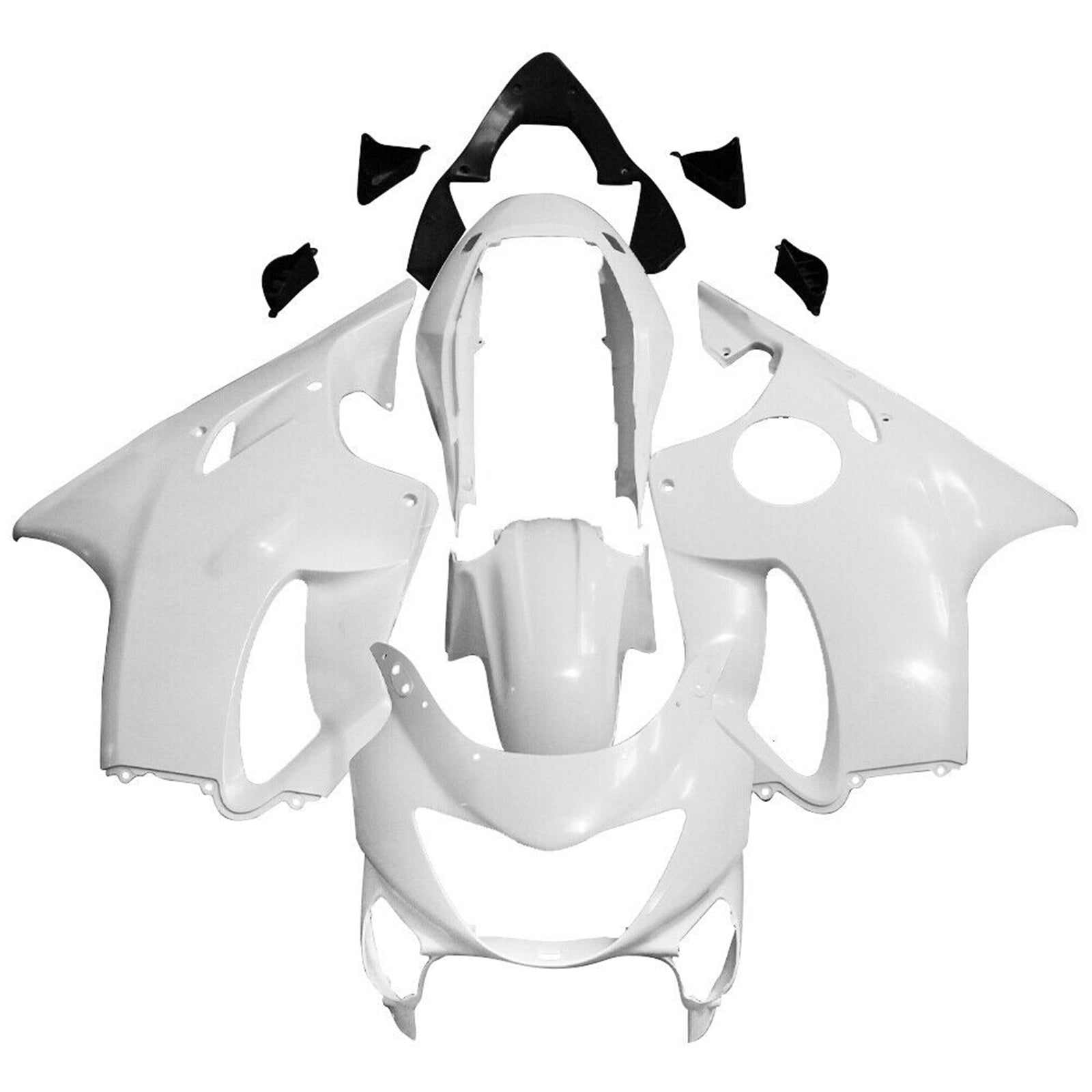 Honda CBR600F4 1999-2000 Moldagem de injeção de carenagem não pintada