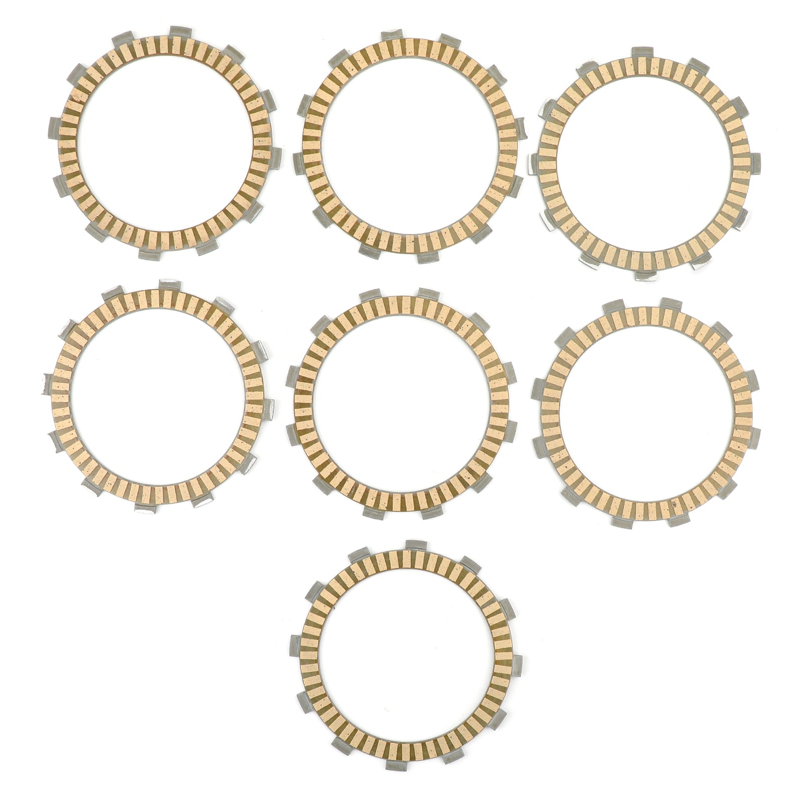 Clutch Friction Plate Kit Set för Yamaha XS650 75-79 YZF R1 98-03 Generic