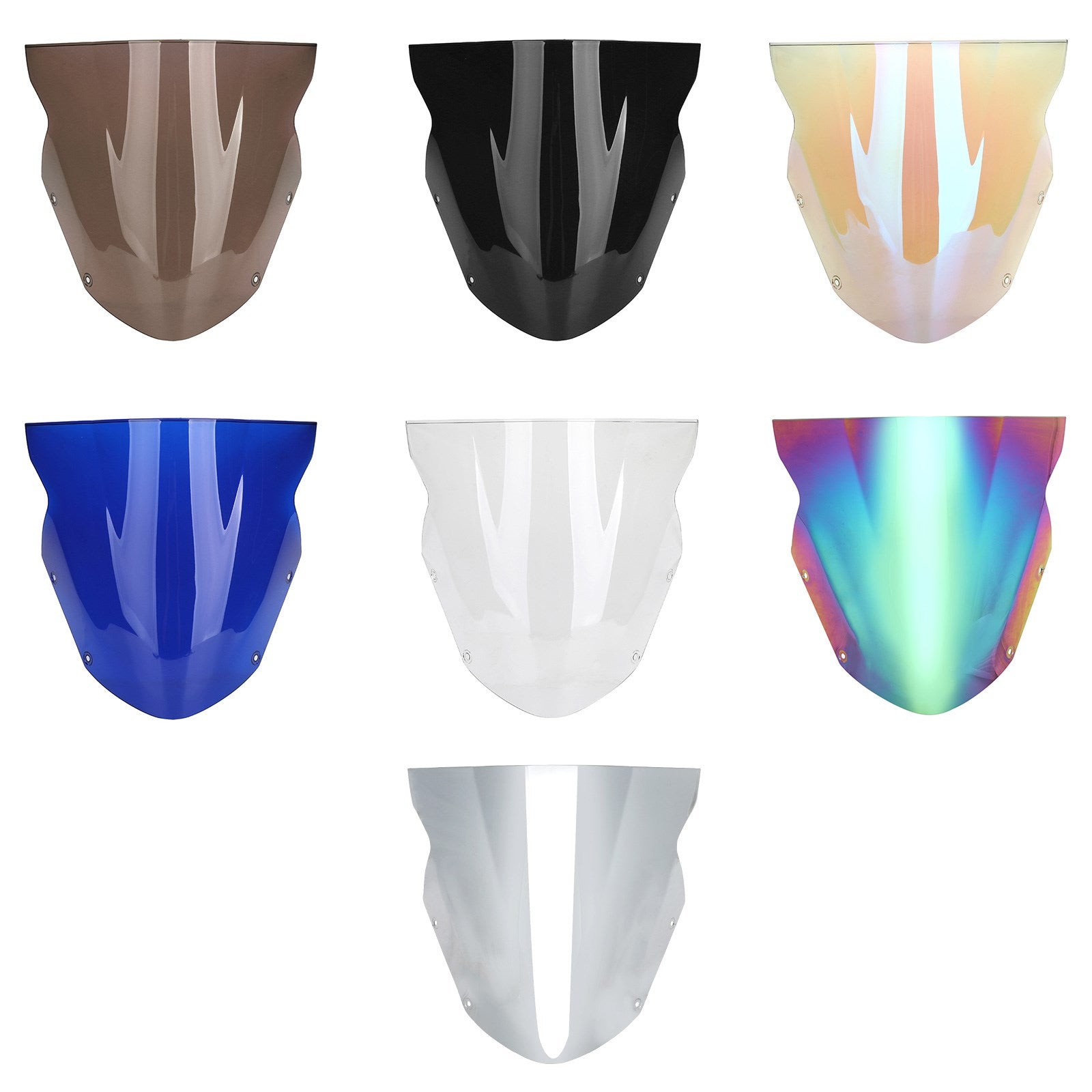 Vindrutan vindruta vindskydd för Kawasaki ninja 650 ER6F 2009-2011 Generic