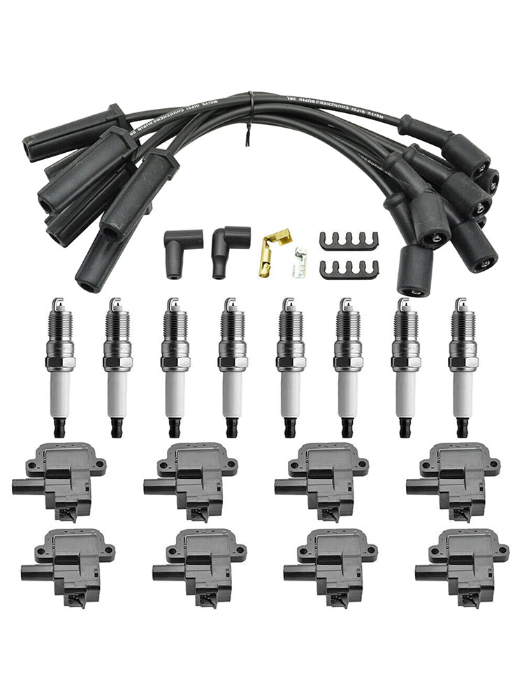 1998-2002 Chevrolet Camaro Pontiac Firebird V8 5.7L 8x bobina de lngnition +plugue de ignição +fio D580 UF192