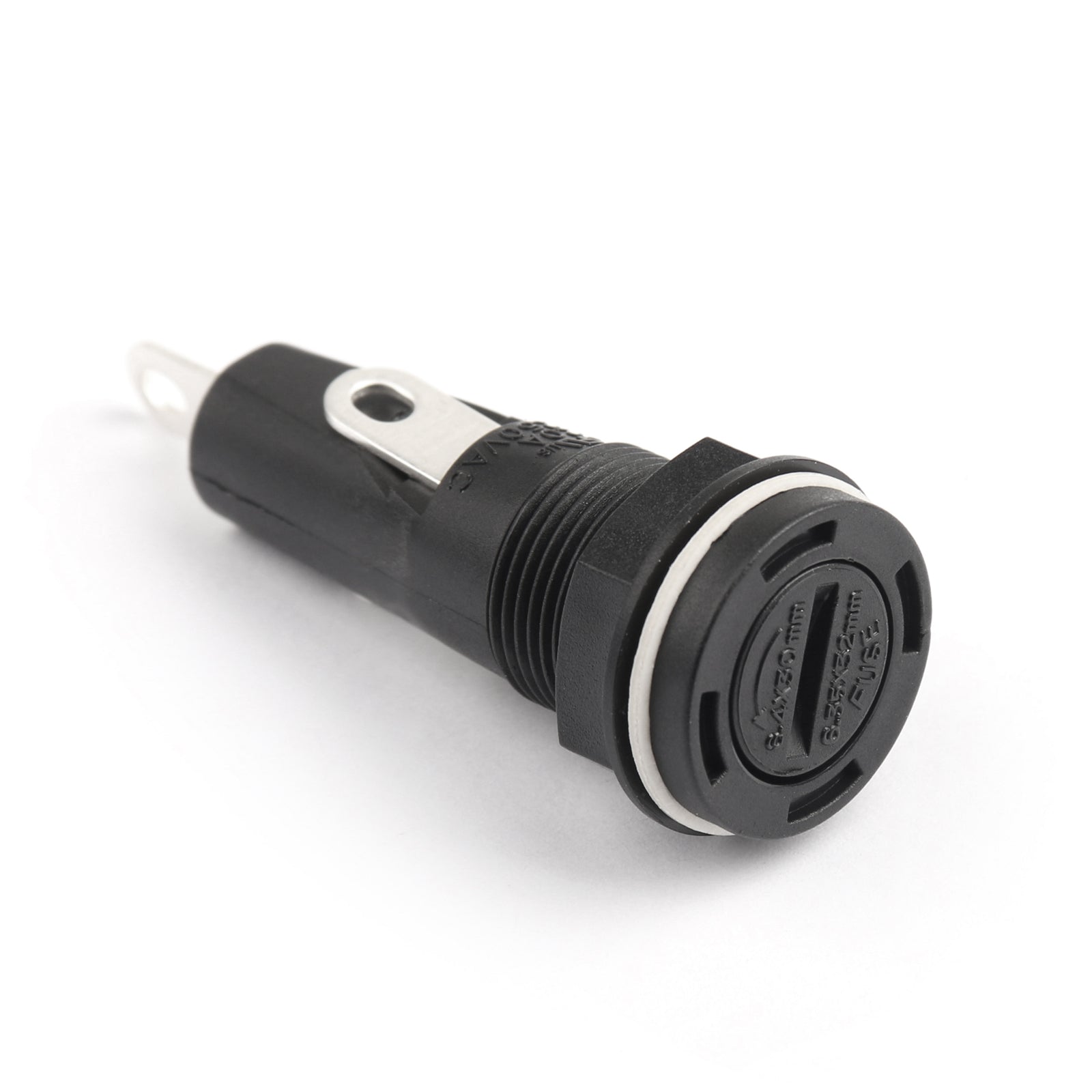 1PCS SCI R3-55B Painel de montagem do chassi do chassi para fusíveis de vidro de 6x30 mm 20A 250V