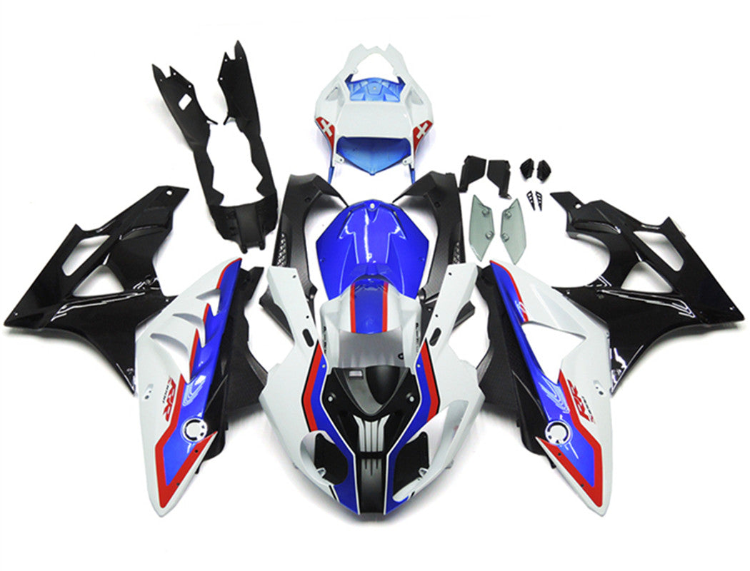 2009-2014 BMW S1000RR Kit de carénage carrosserie plastique ABS