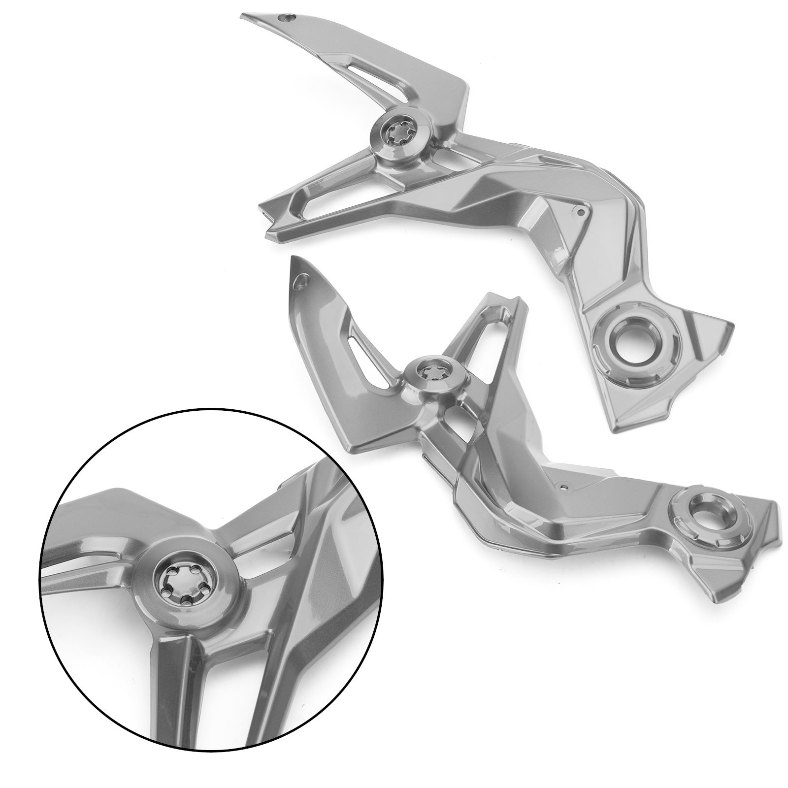 Motocykel ABS plastový kryt strážny kryt krytu pre kawasaki Z900 2020-2021 generický