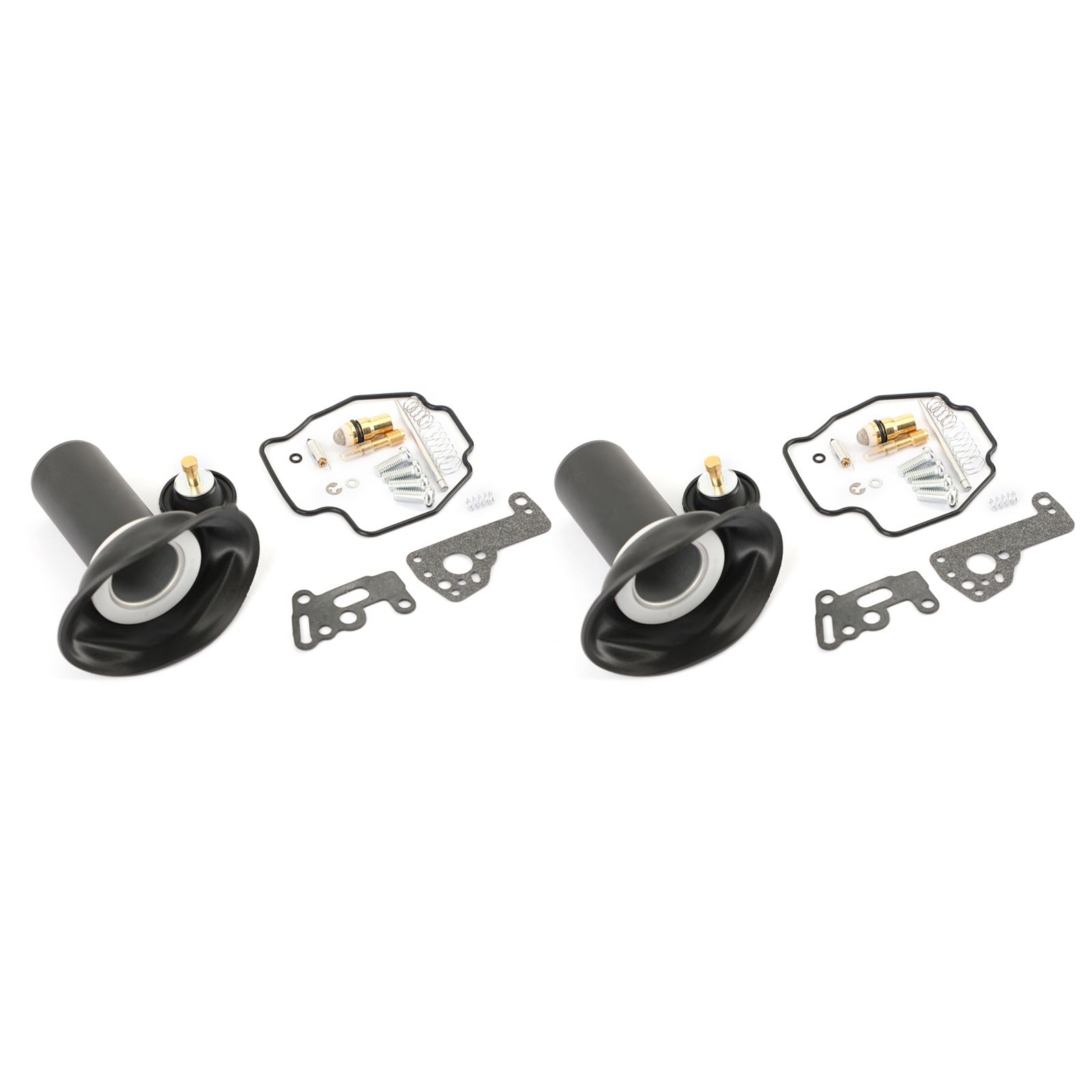 Kit de reparo de carburador de 2set Diafragma para Yamaha virago 535 xv535 1990-01 genérico