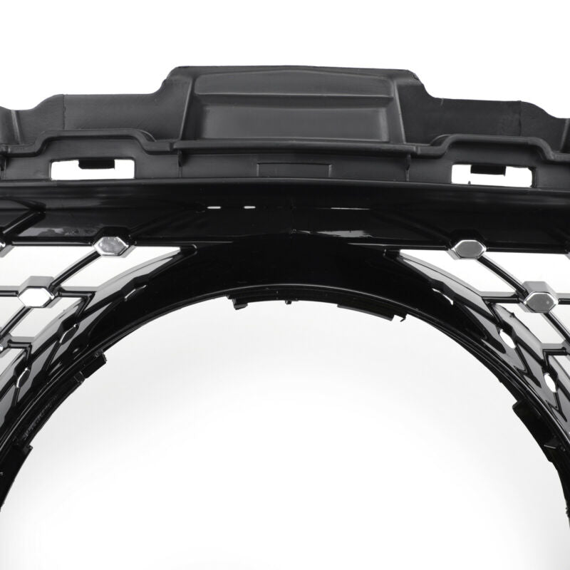 Nytt främre diamantgrillgaller för Benz W205 C-klass C250 C300 C400 2015-2018