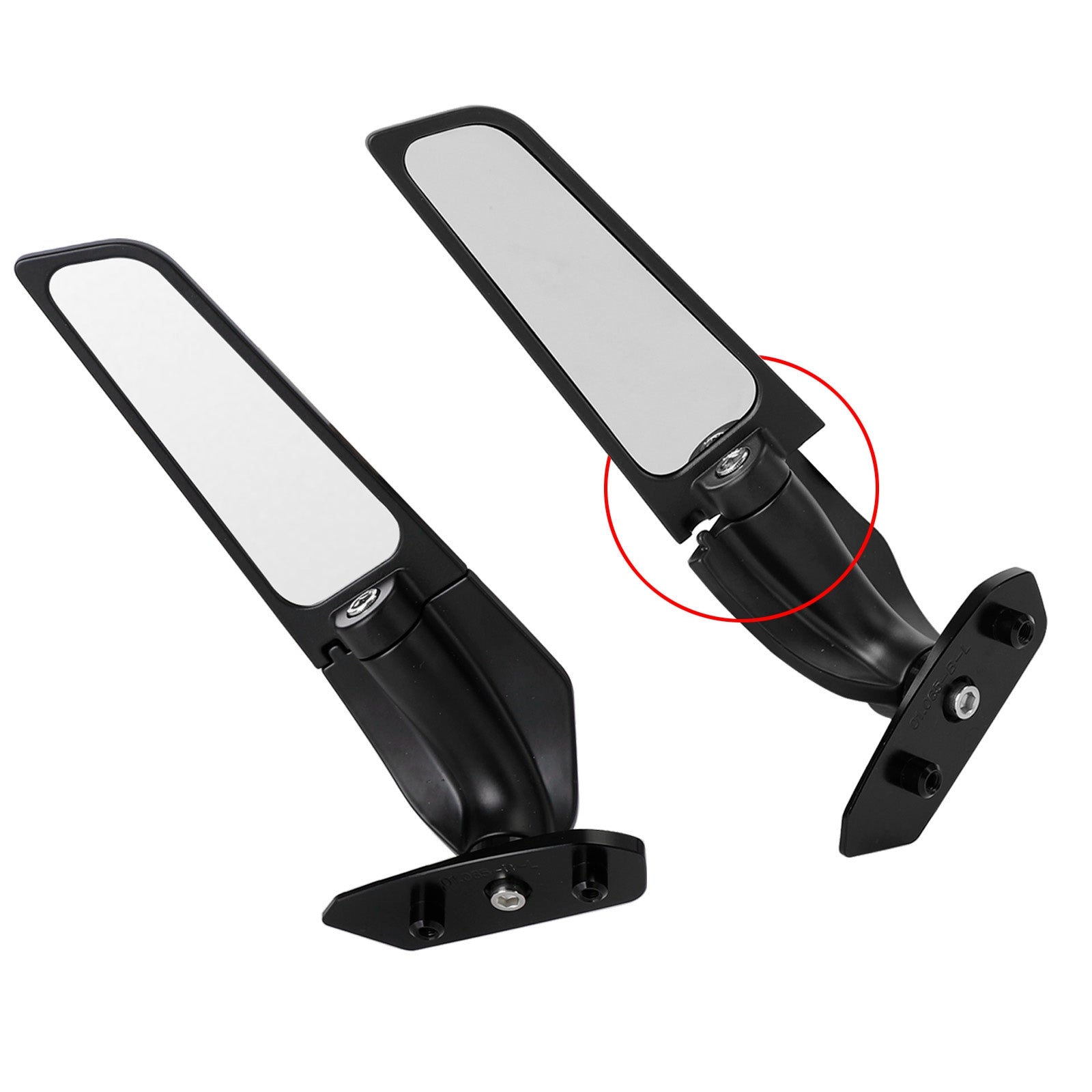 2017-2021 Suzuki GSXR1000 Krídľové plutvové zrkadlá