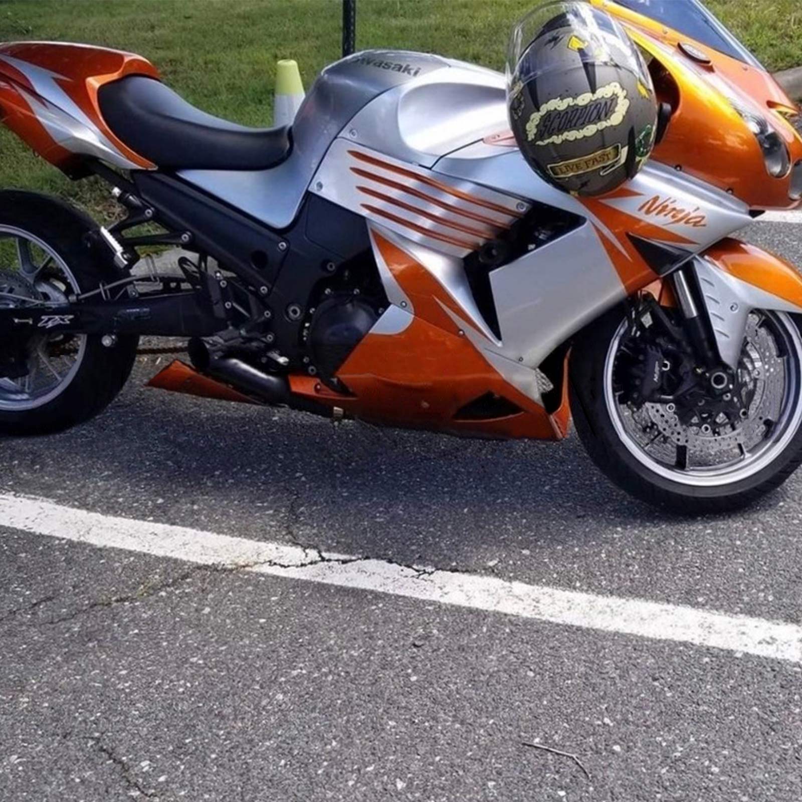 2006-2011 Kawasaki ZX14R Kit de carenado de inyección Carrocería Plástico ABS