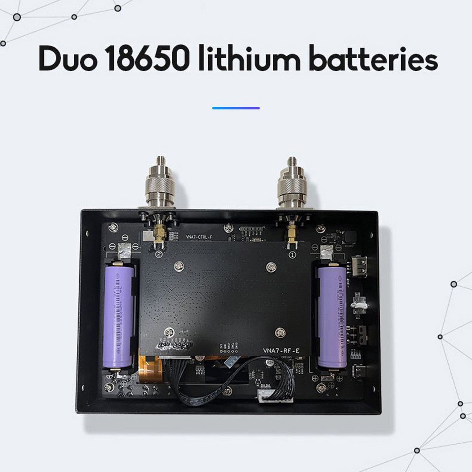 SV4401A 50 kHz-4,4 GHz Vektorový vektorový analyzátor 100 dB dynamická nanovna