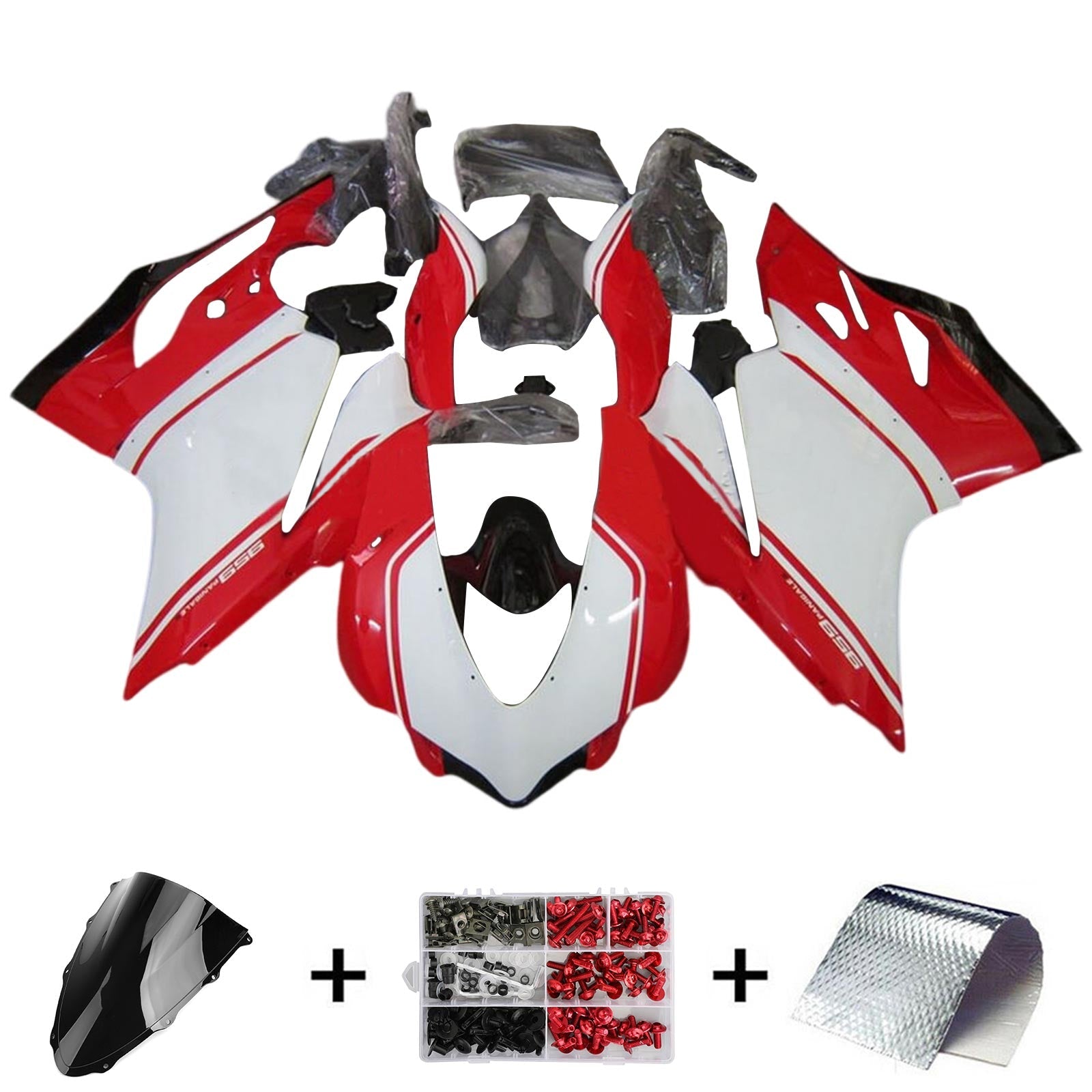 2015-2020 Ducati 1299 959 Kit Carénage Carrosserie Plastique ABS