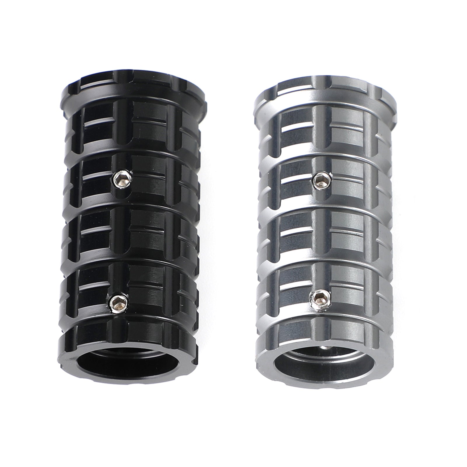 Extensor de clavija de extensión de pedal de freno de aluminio universal para la mayoría de motocicletas gris genérico