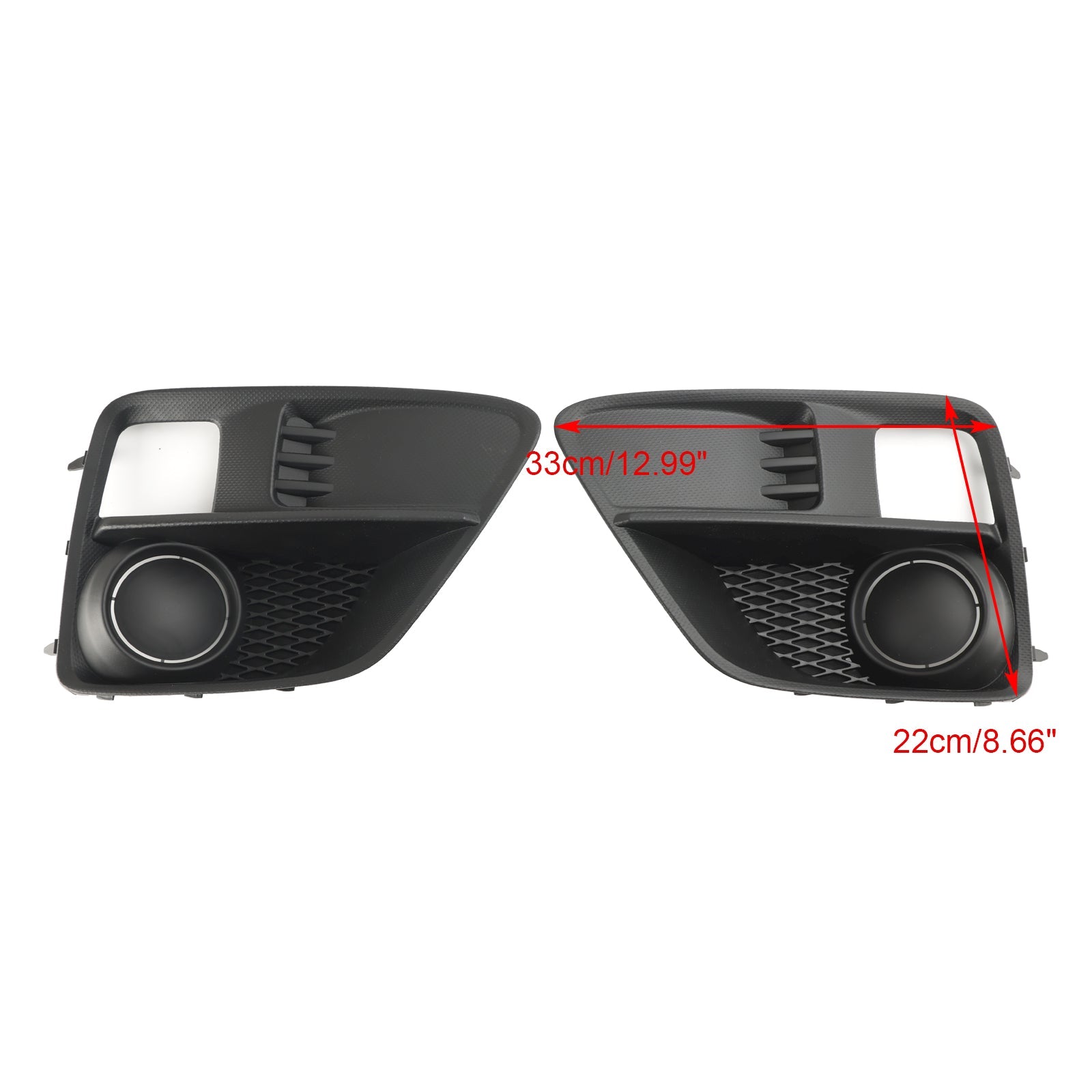 Subaru WRX & STi 2015-2017 2 stuks mistlampafdekking voor grille