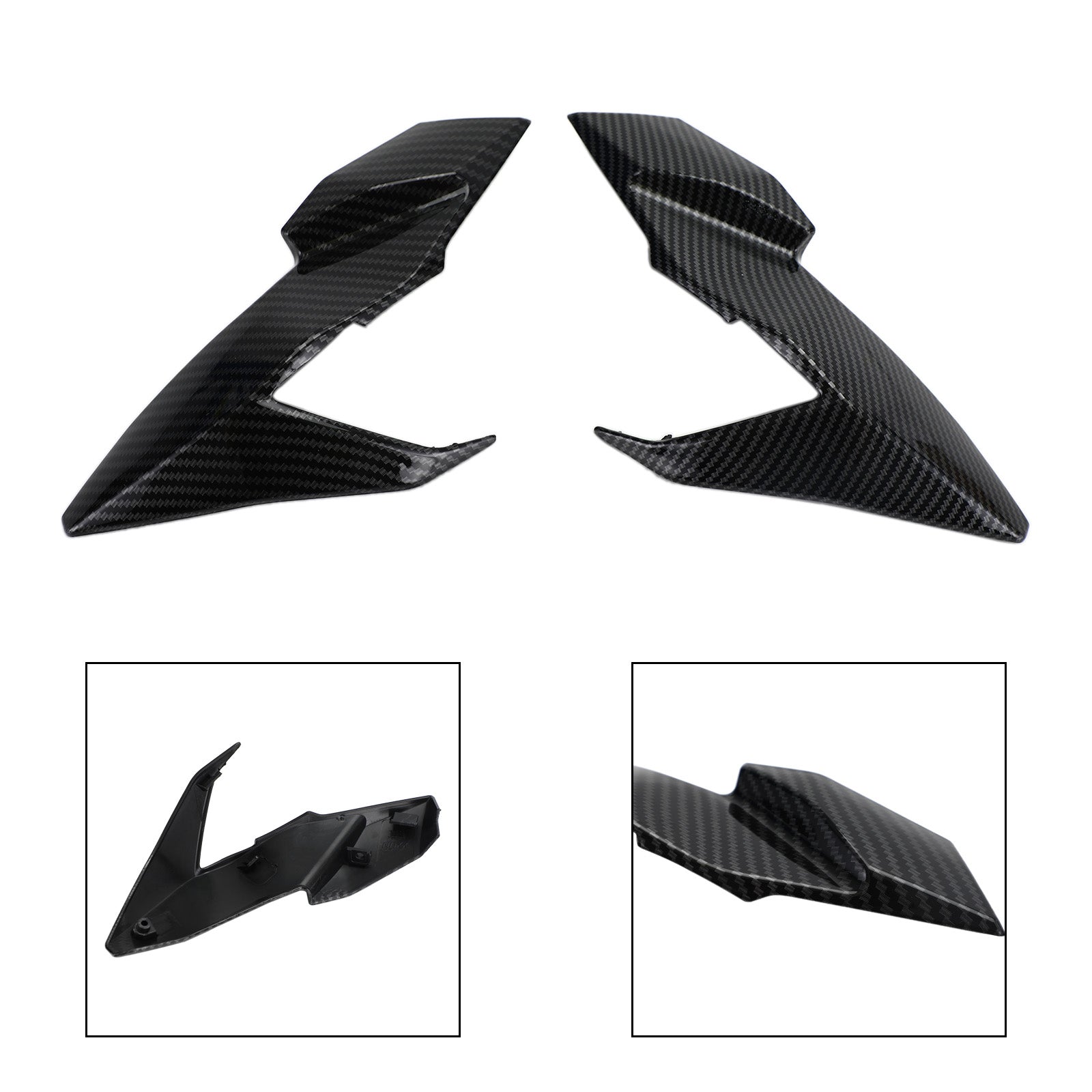 Capot de carénage de couverture de panneau de phare latéral avant d'abs pour Kawasaki Z650 2017-2019