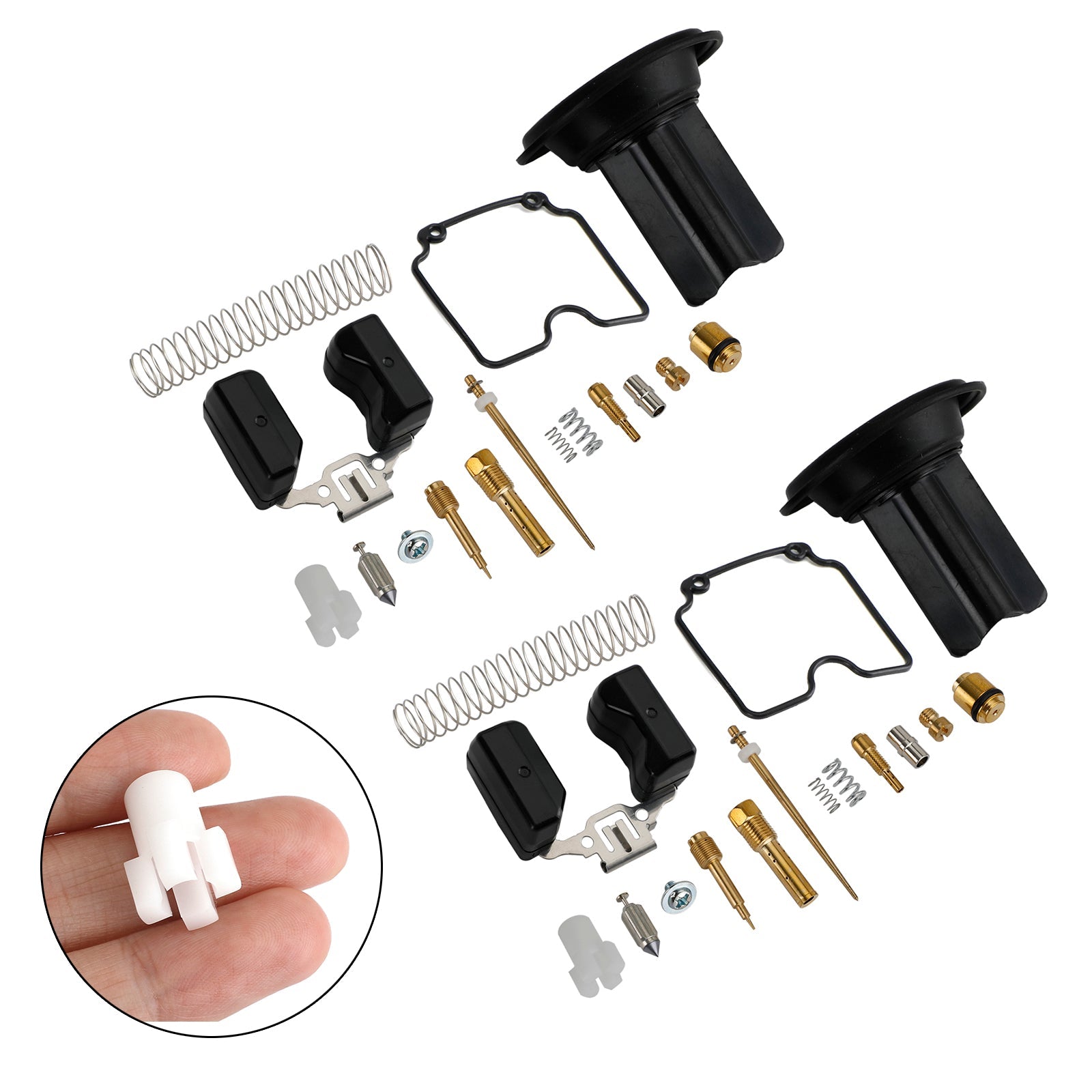 250cc ATV ATV250 EN250 GP200 GP250 MV30 2x Kit de réparation de reconstruction du carburateur