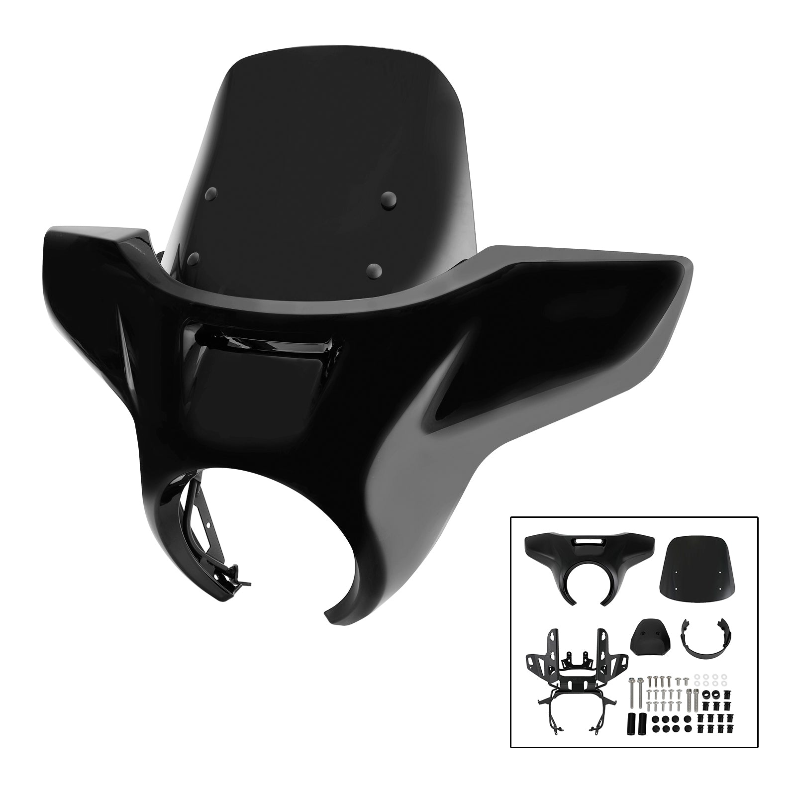 ABS Motocyklové čelné sklo čelného skla vhodné pre Honda CM1100 2021-2022 FedEx Express