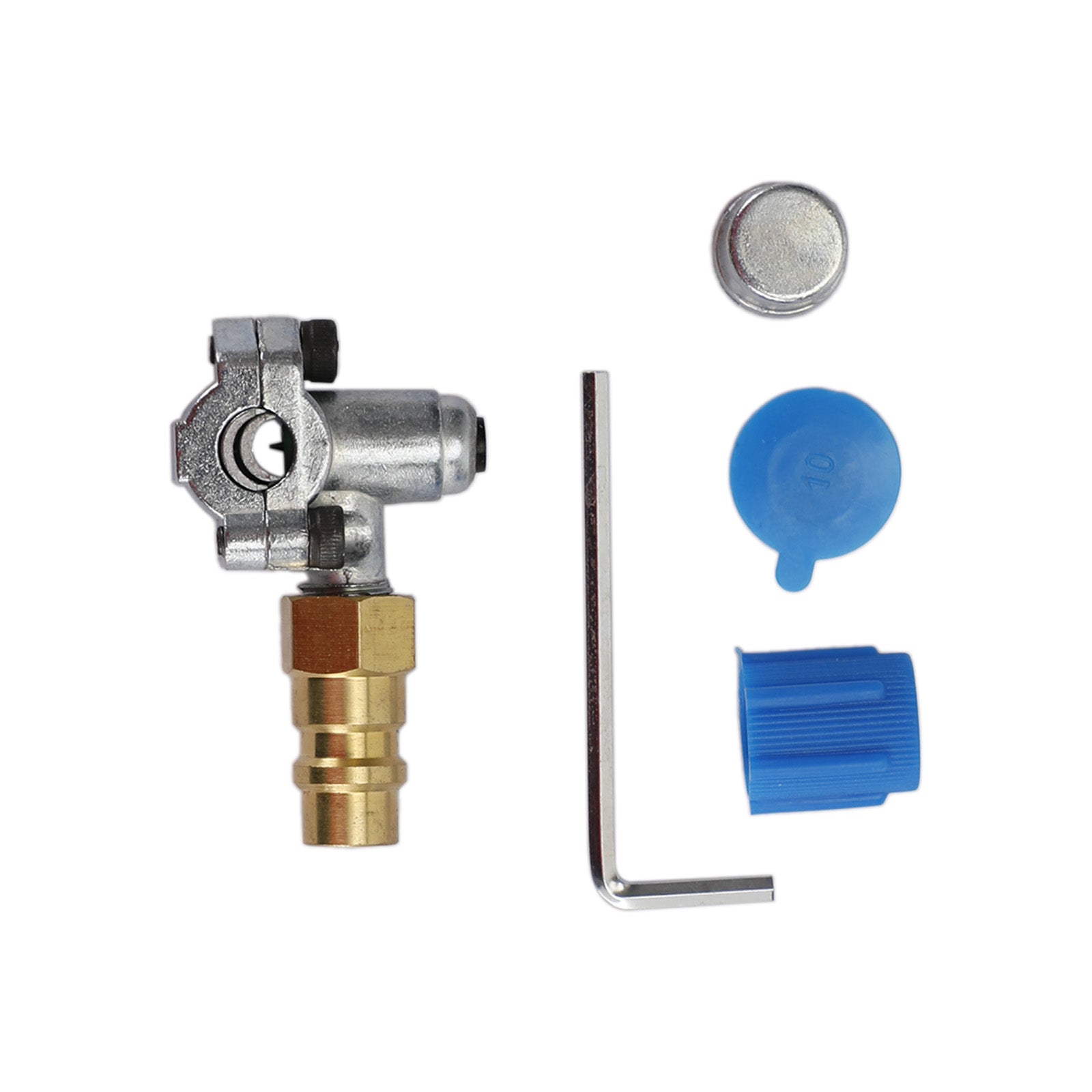 Refrigerant R12 R22 R134A A/C Retrofit Valve&BPV31 Bullet Piercing Tap Kits