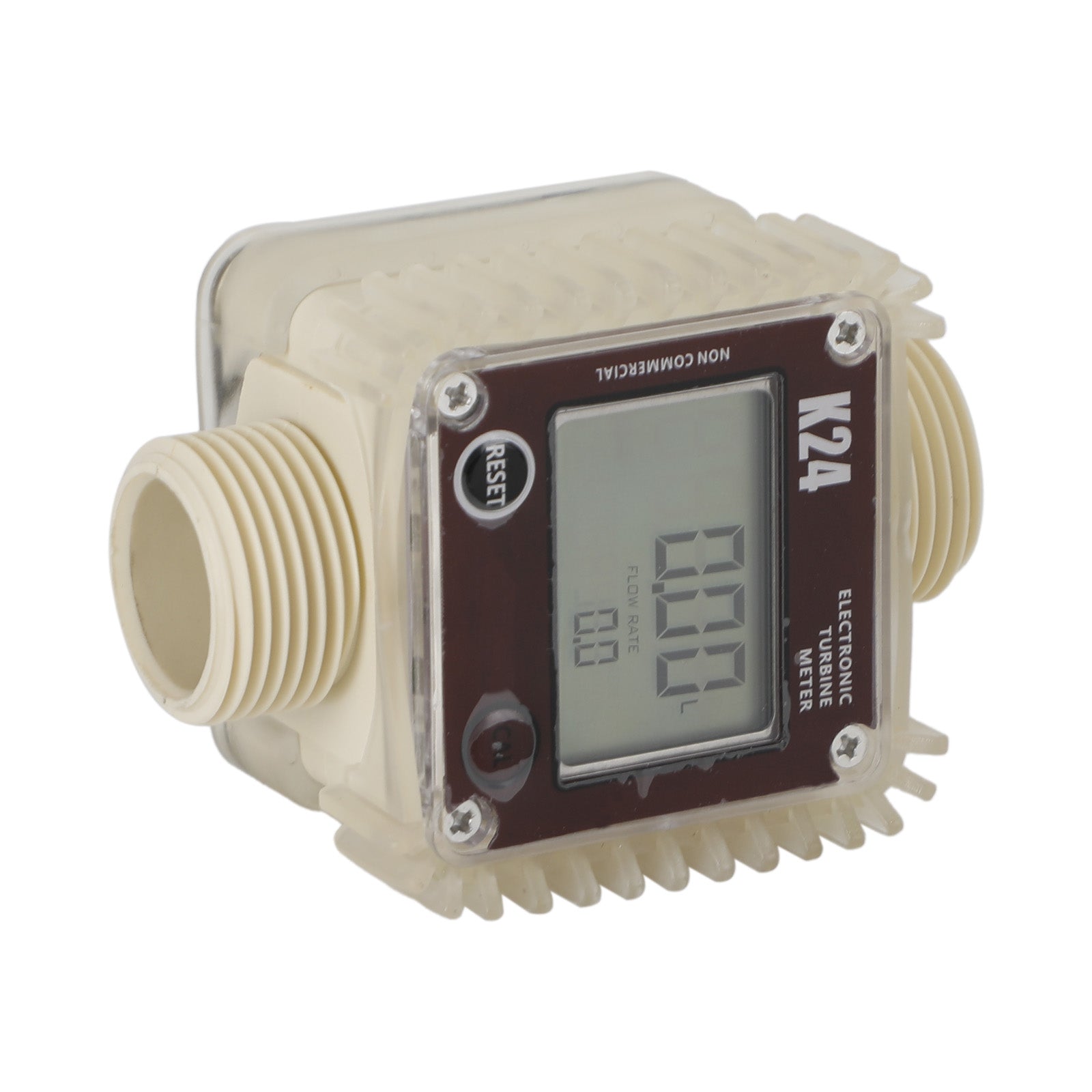 K24 Turbine digitale dieselolie-brandstofstroommetertester voor chemicaliën, vloeibaar water