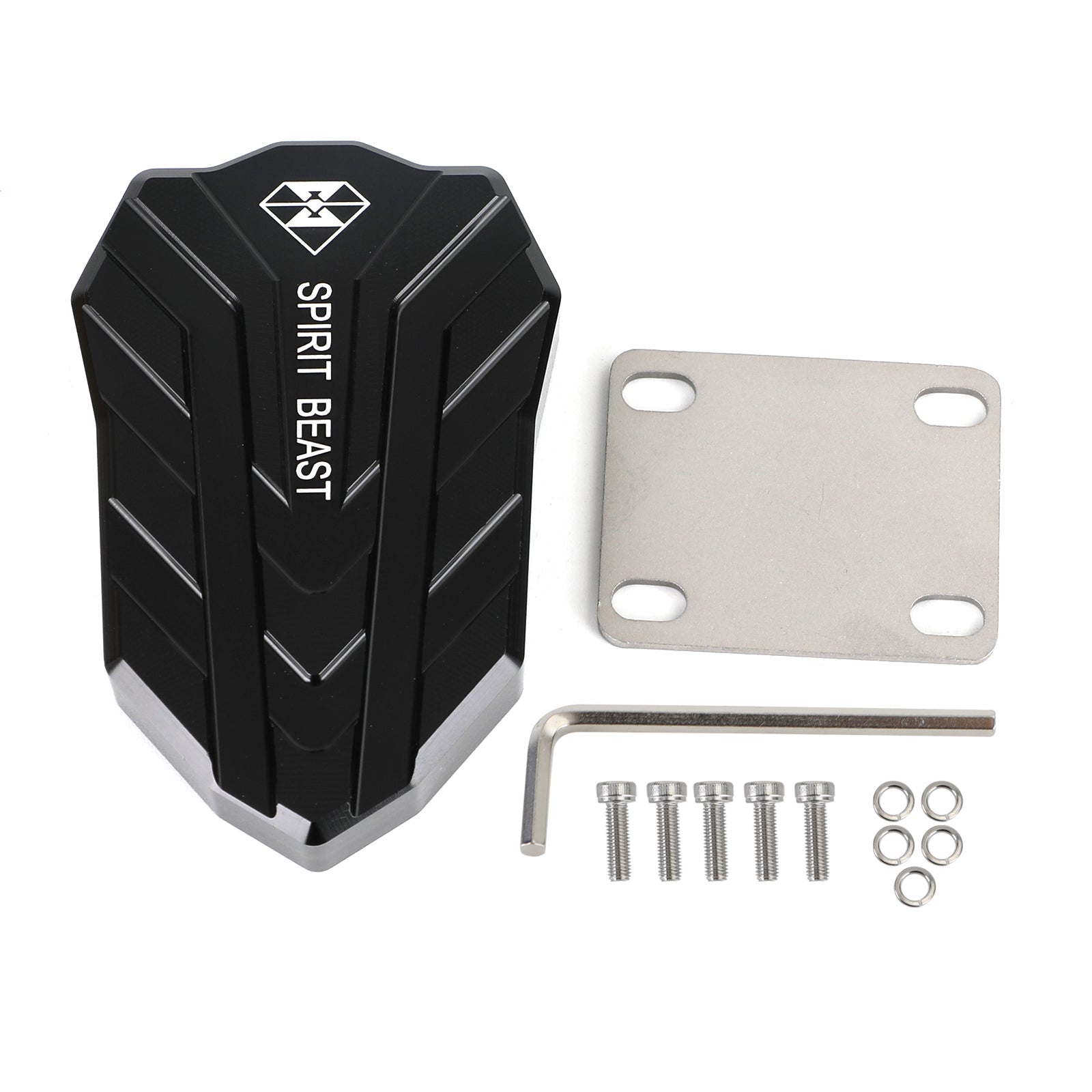 Extension de pédale de frein, coussinet d'agrandissement Cnc pour Honda Cb 650R Cbr 650R 21 Titanium générique