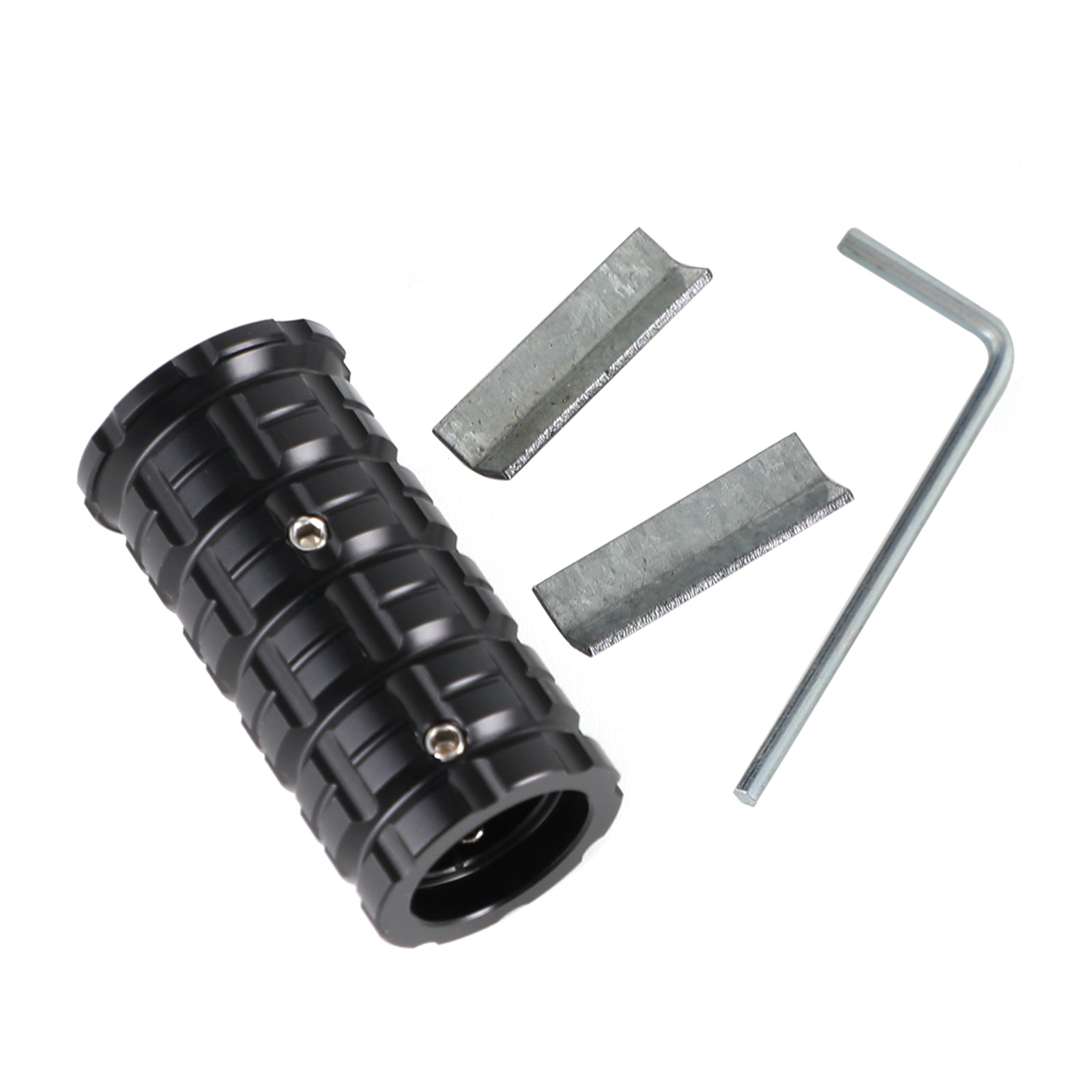 Extensor de clavija de extensión de pedal de freno de aluminio universal para la mayoría de motocicletas gris genérico