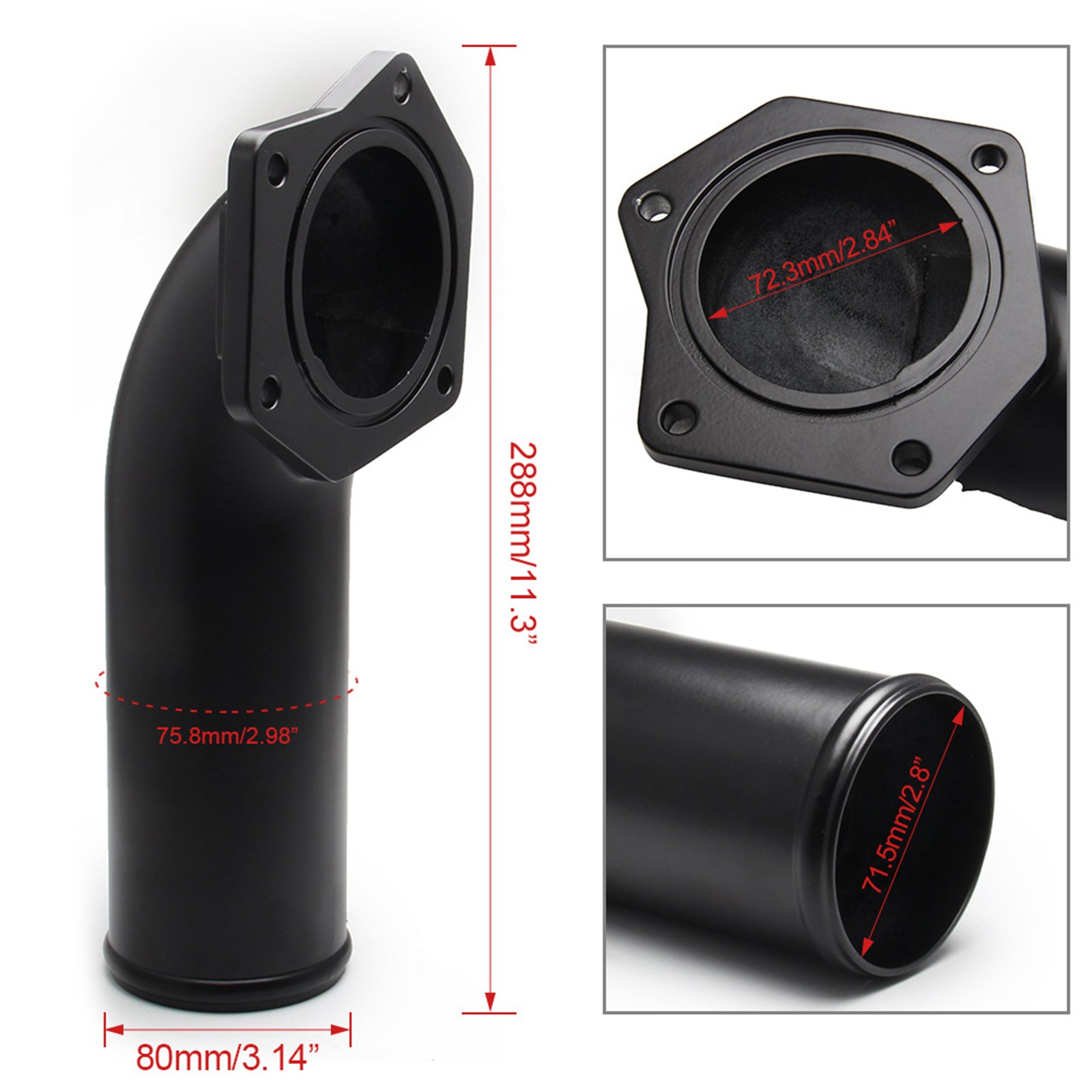 Egr Delete Kit för Ford F250 F350 6.4L Powerstroke Diesel Turbo 2008-2010 Generic