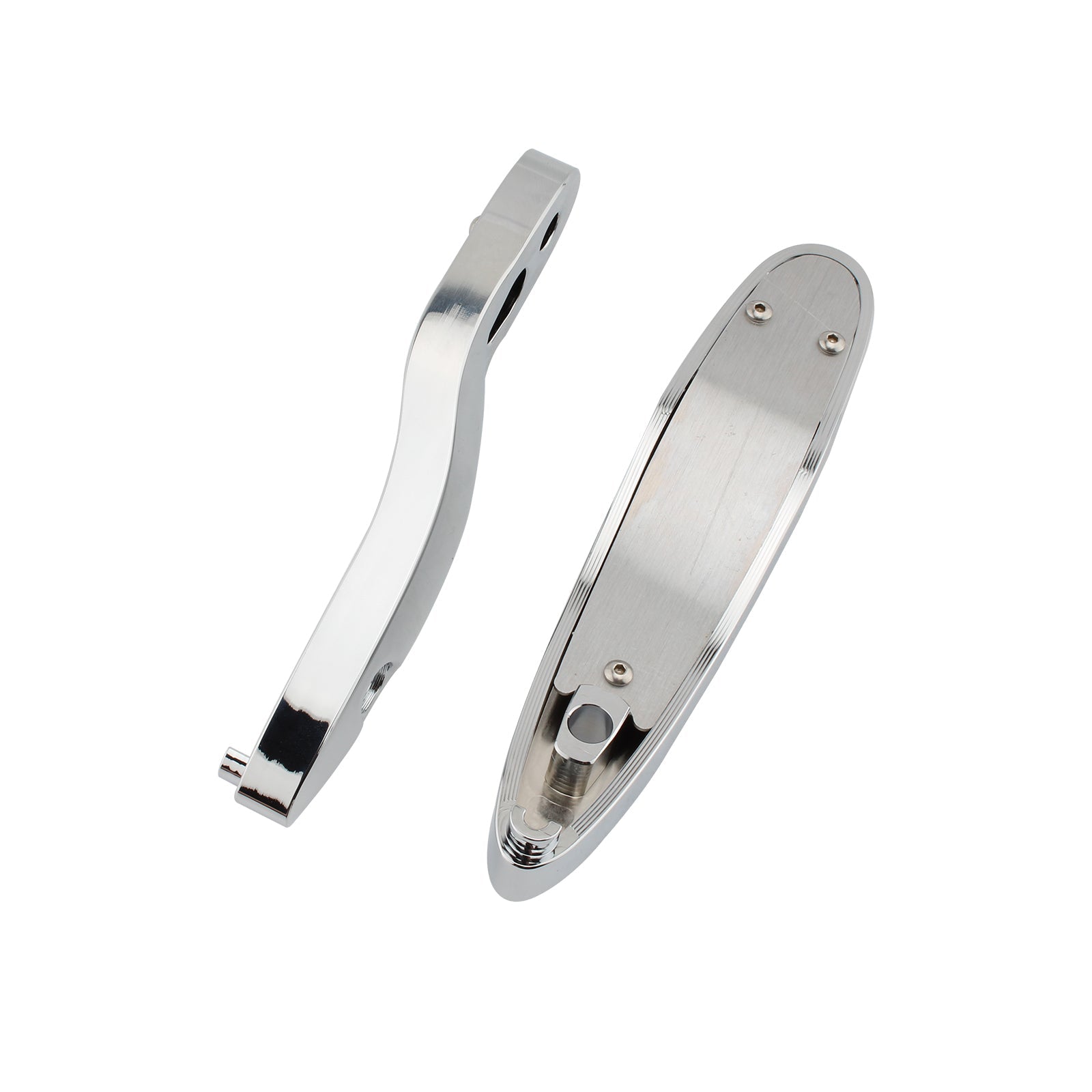 Kit de reubicación de placa de matrícula de soporte de extensión de señal de giro apto para Softail 00-20 negro