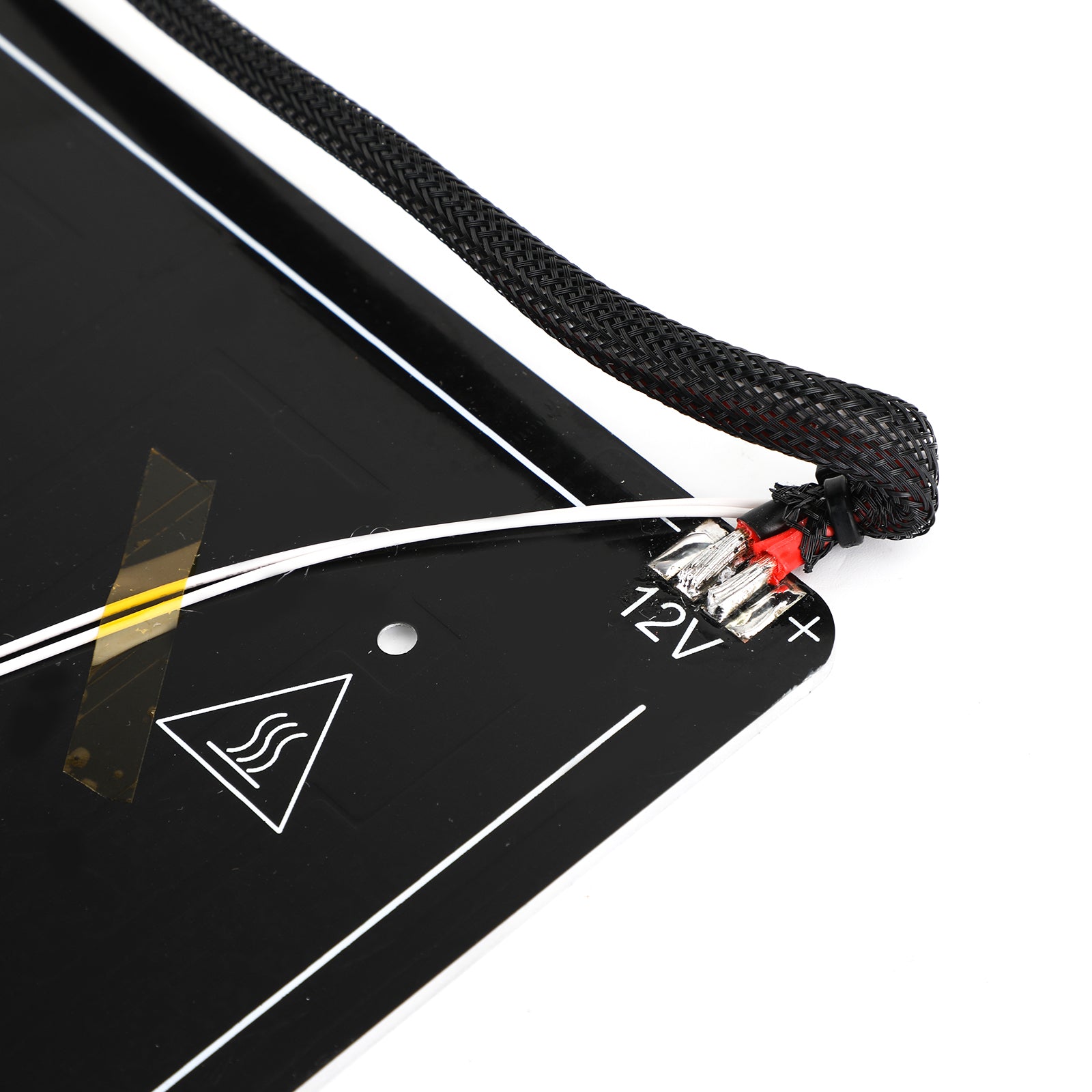 Plataforma de cama caliente de aluminio de 310 x 310 x 3 mm para impresora 3D CR-10 10S &Cable