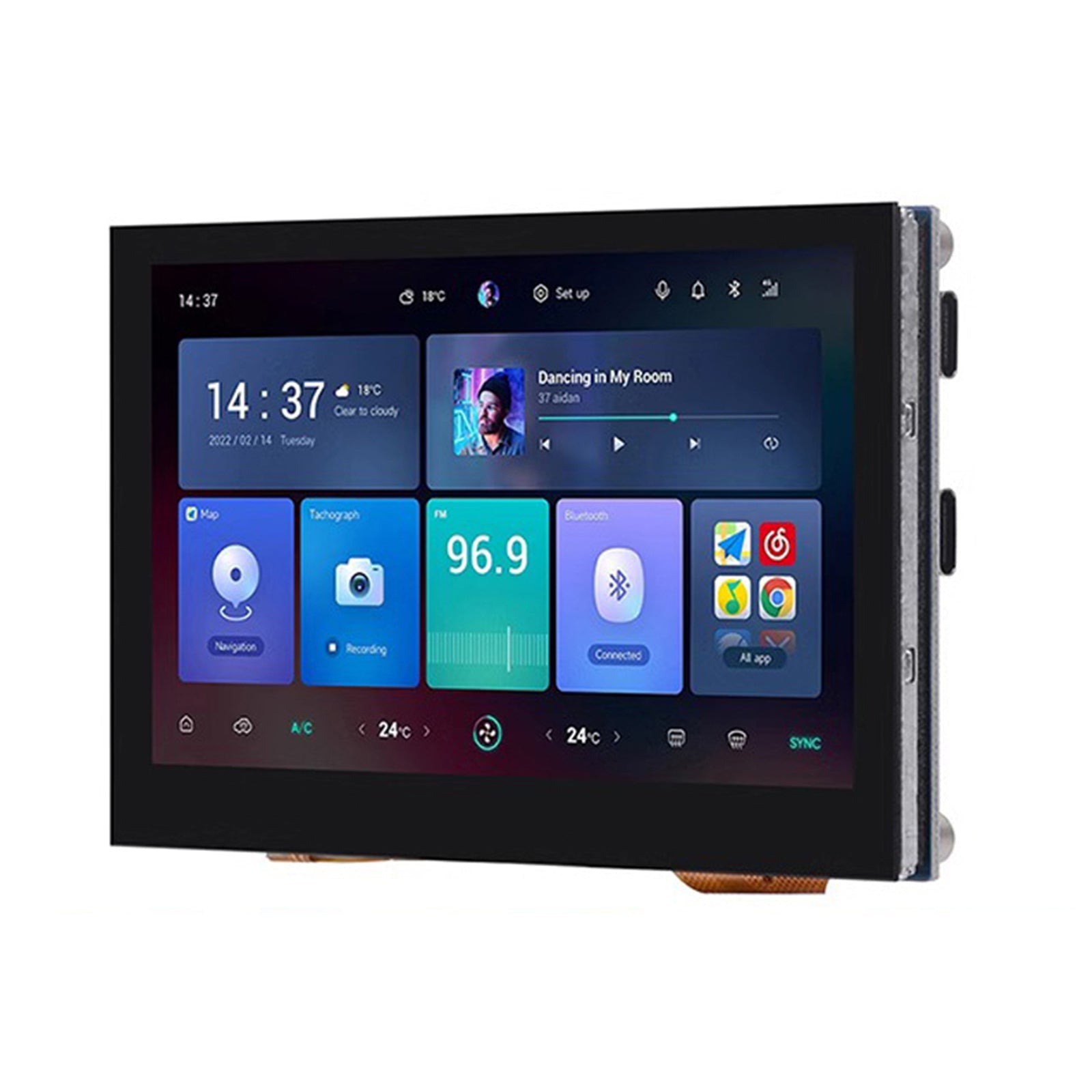 ESP32-S3 Development Board 4.3-tums kapacitiv pekskärm LX7 WiFi Bluetooth