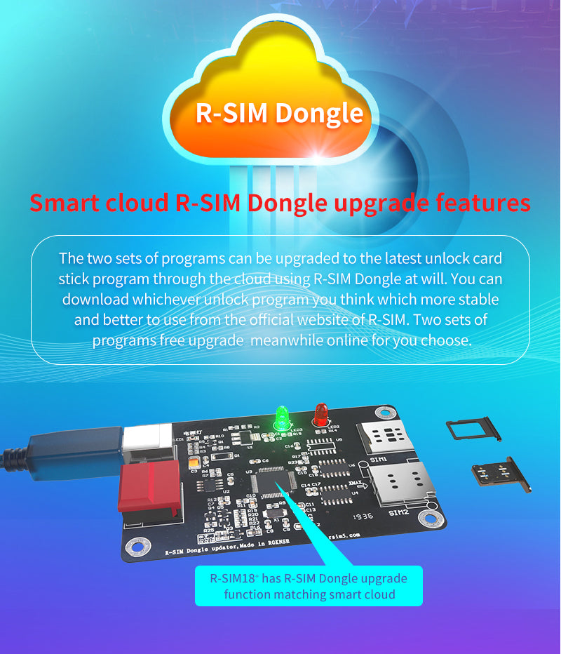 R-SIM 18+ Nano odomknutie karty RSIM Fit for iPhone 14 13 Pro Max 12 Pro 11 x iOS 16