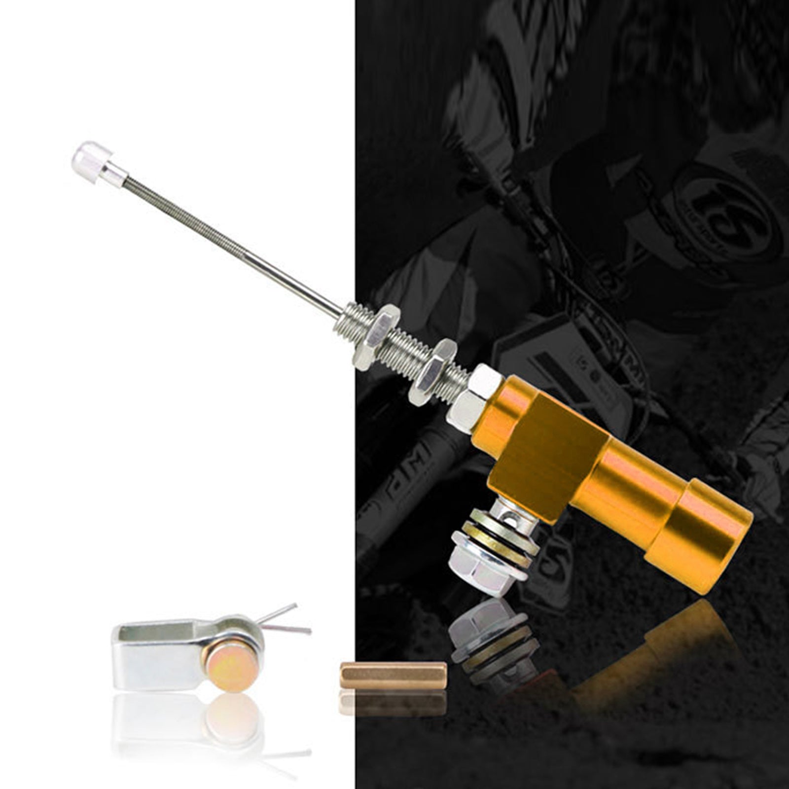 Bomba de freio de haste de haste mestre da embreagem hidráulica universal M10x1.25mm