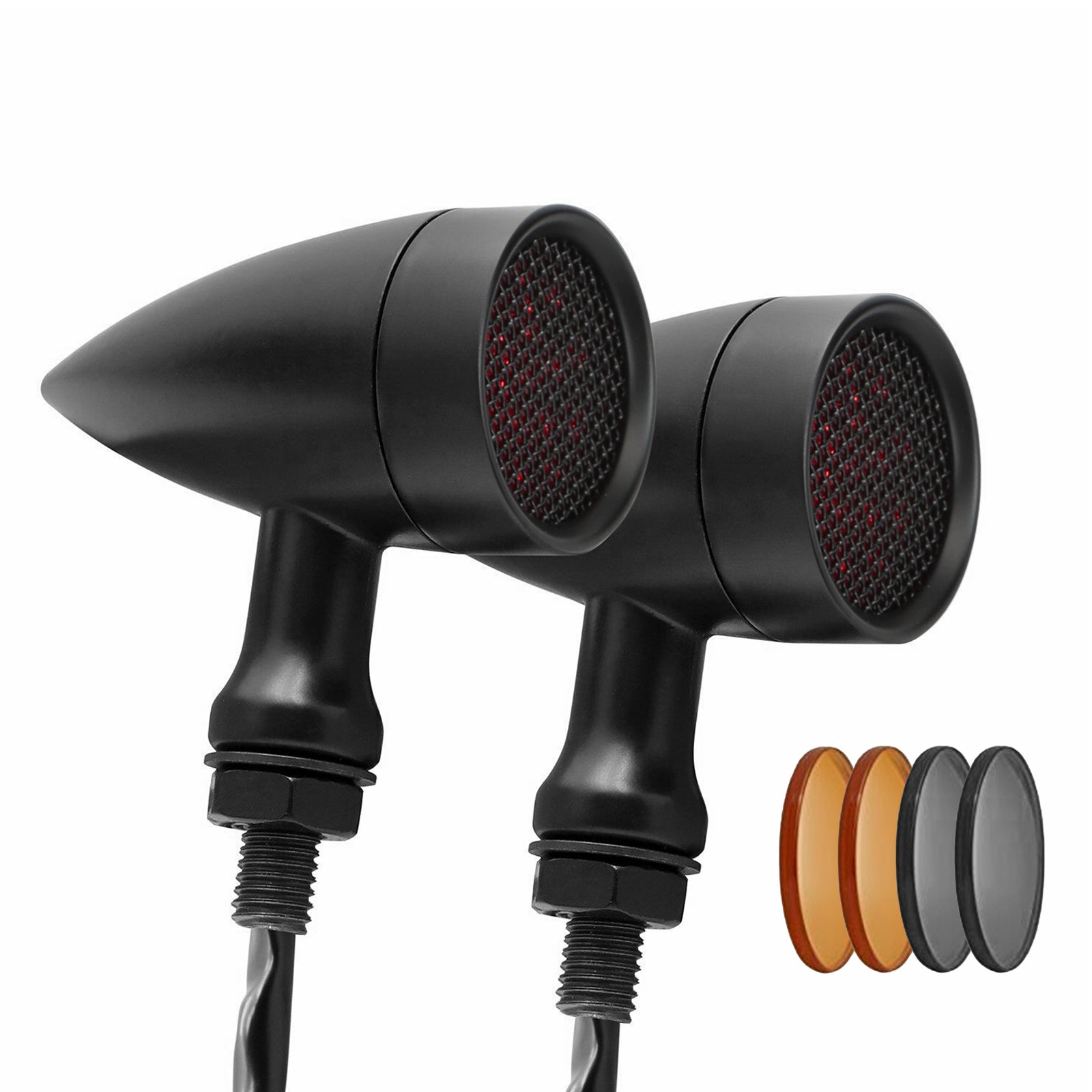 M10 Universele motorfiets LED-richtingaanwijzer Indicatoren Knipperlicht Generiek