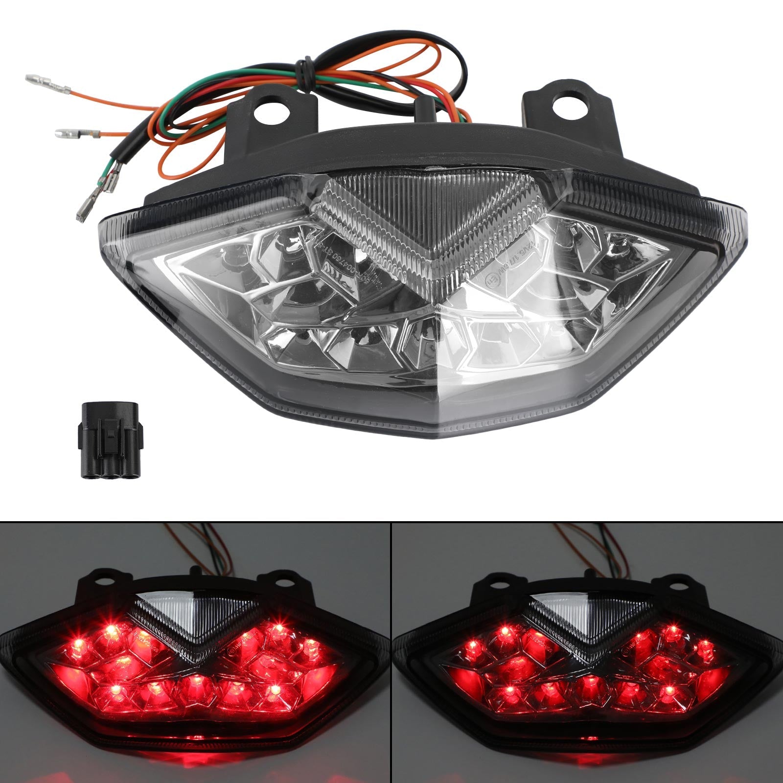 Piloto Trasero Integrado Para KAWASAKI NINJA 1000 KLE 650 VERSYS 2020 Z1000/SX Generic