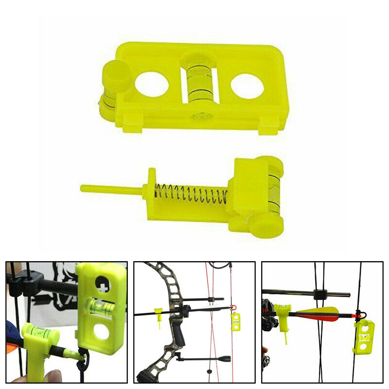 Positionner l'arc pour le réglage de la corde de niveau sur l'encoche Montage UA & Arc combiné flèche