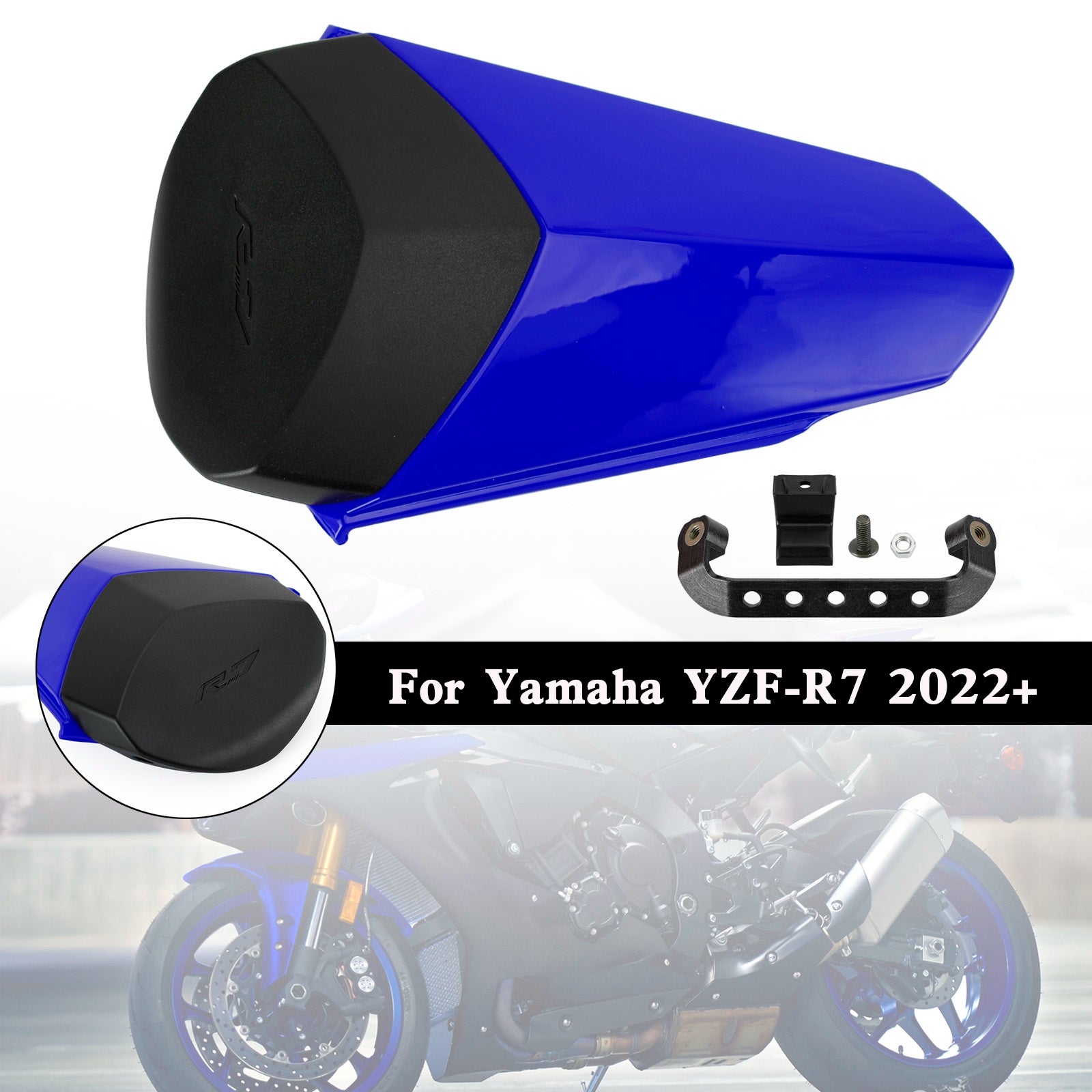 2022-2023 YAMAHA YZF-R7 YZF R7 zadné sedadlo Cover Cover COWL COWL