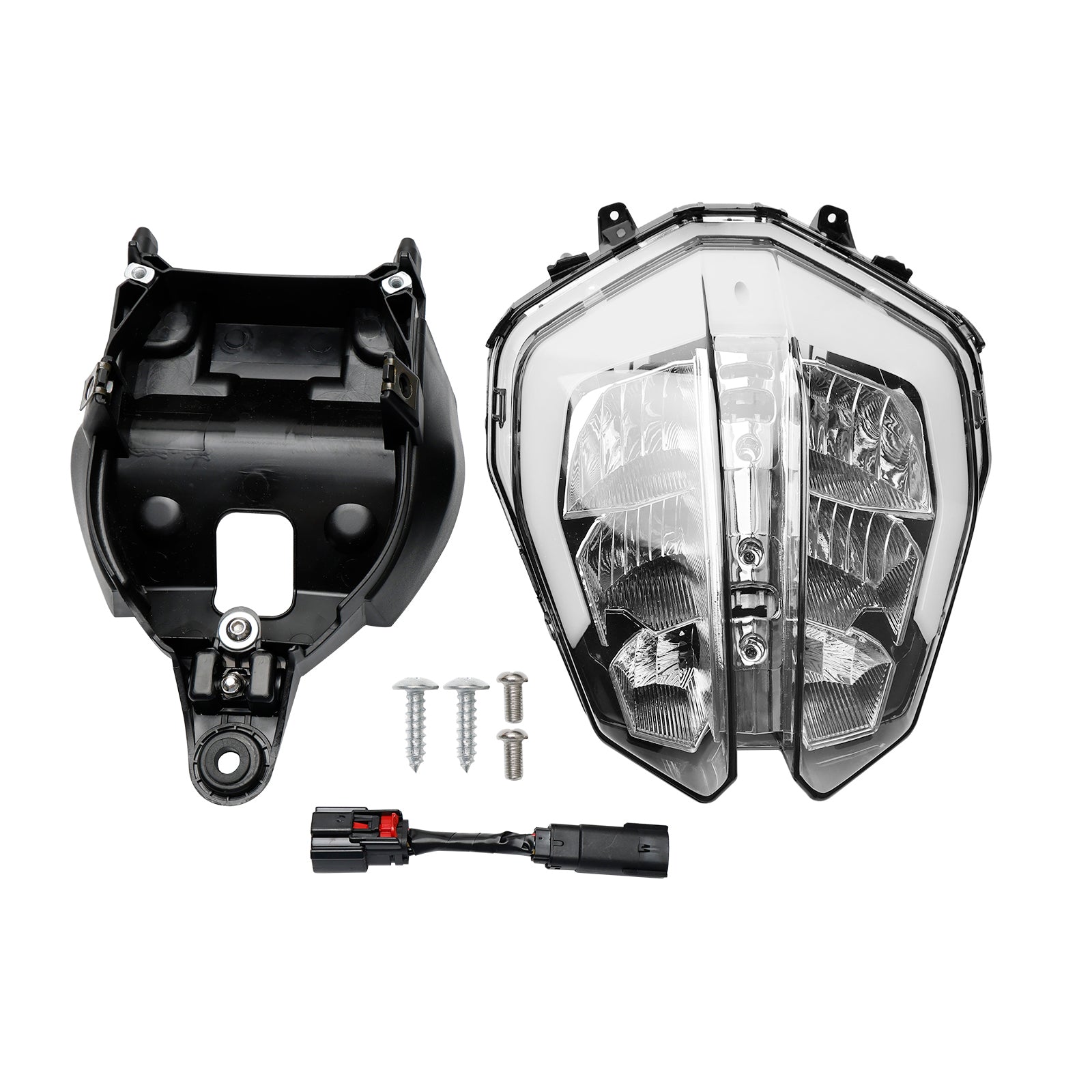 2018-2019 KTM Duke 390 Headlamp Headlight Guard Protector Grill Led Plastic