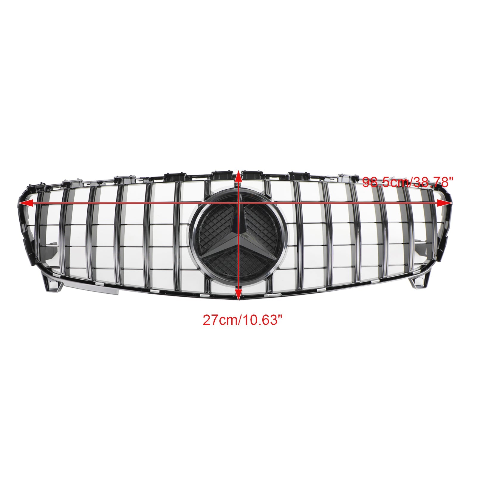 EEN KLAS W176 2016-2018 GTR-stijl MERCEDES BENZ Voorbumpergrille