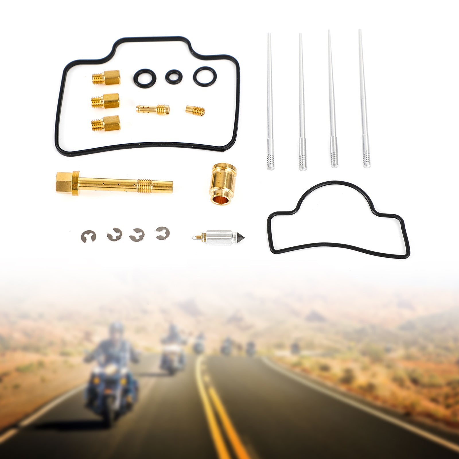 Carburateur Carb Rebuild Reparatieset geschikt voor Yamaha YFZ450 2004-2009 Generiek