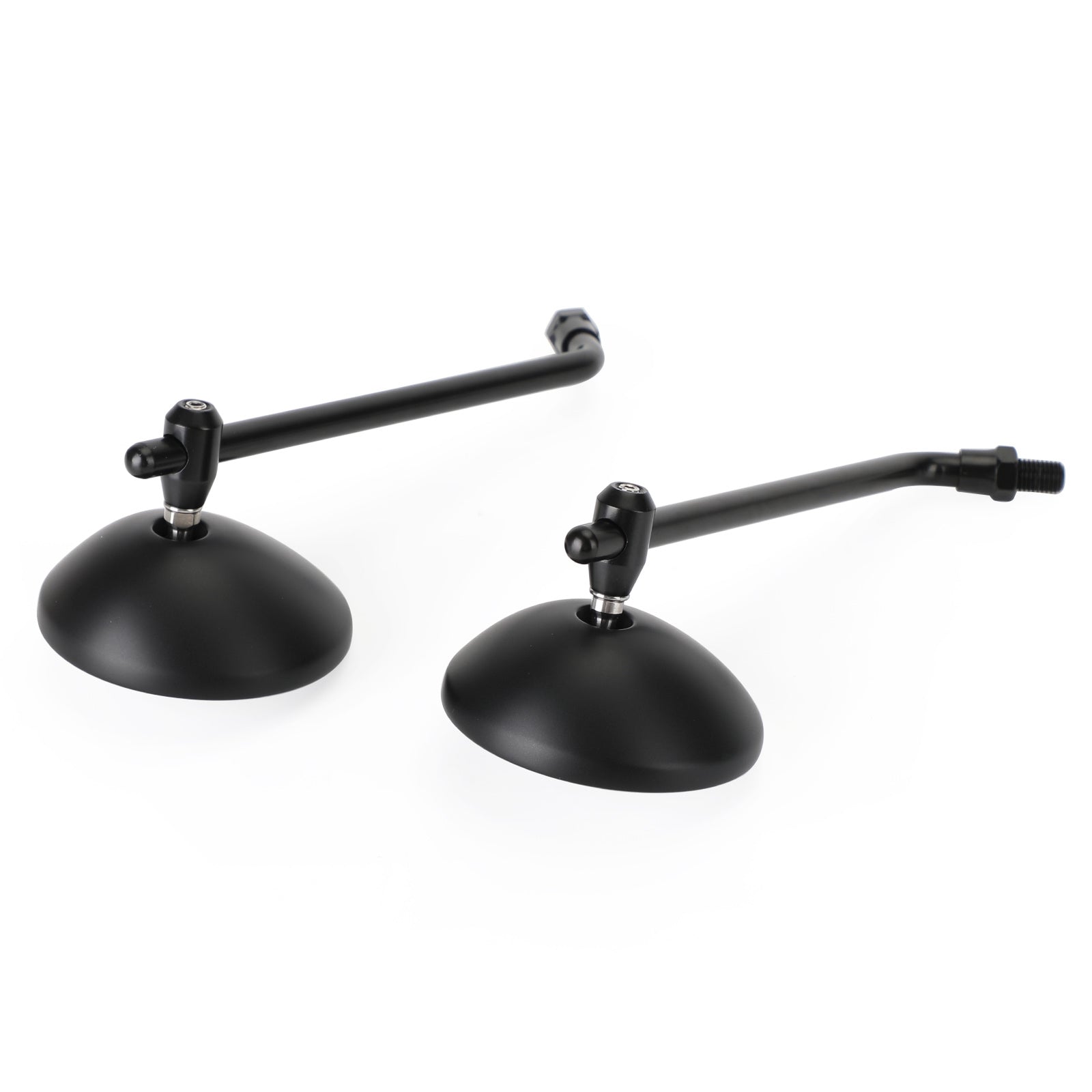 Klassisk stil höger & Vänster svart backspegel 10mm höger för Honda CB Shadow Cruiser Generic