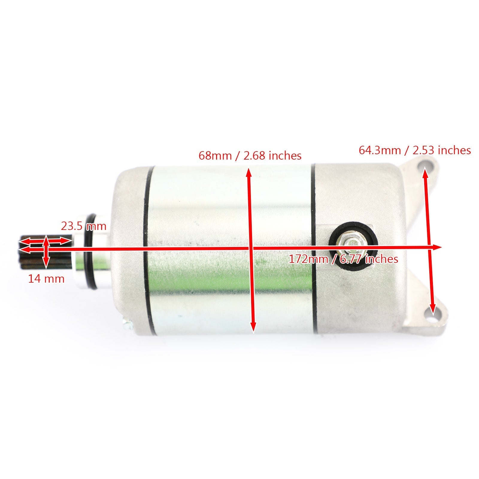 1997-2002 Yamaha XVS650 Drag Star 649cc Starter 22U-81800-60-00