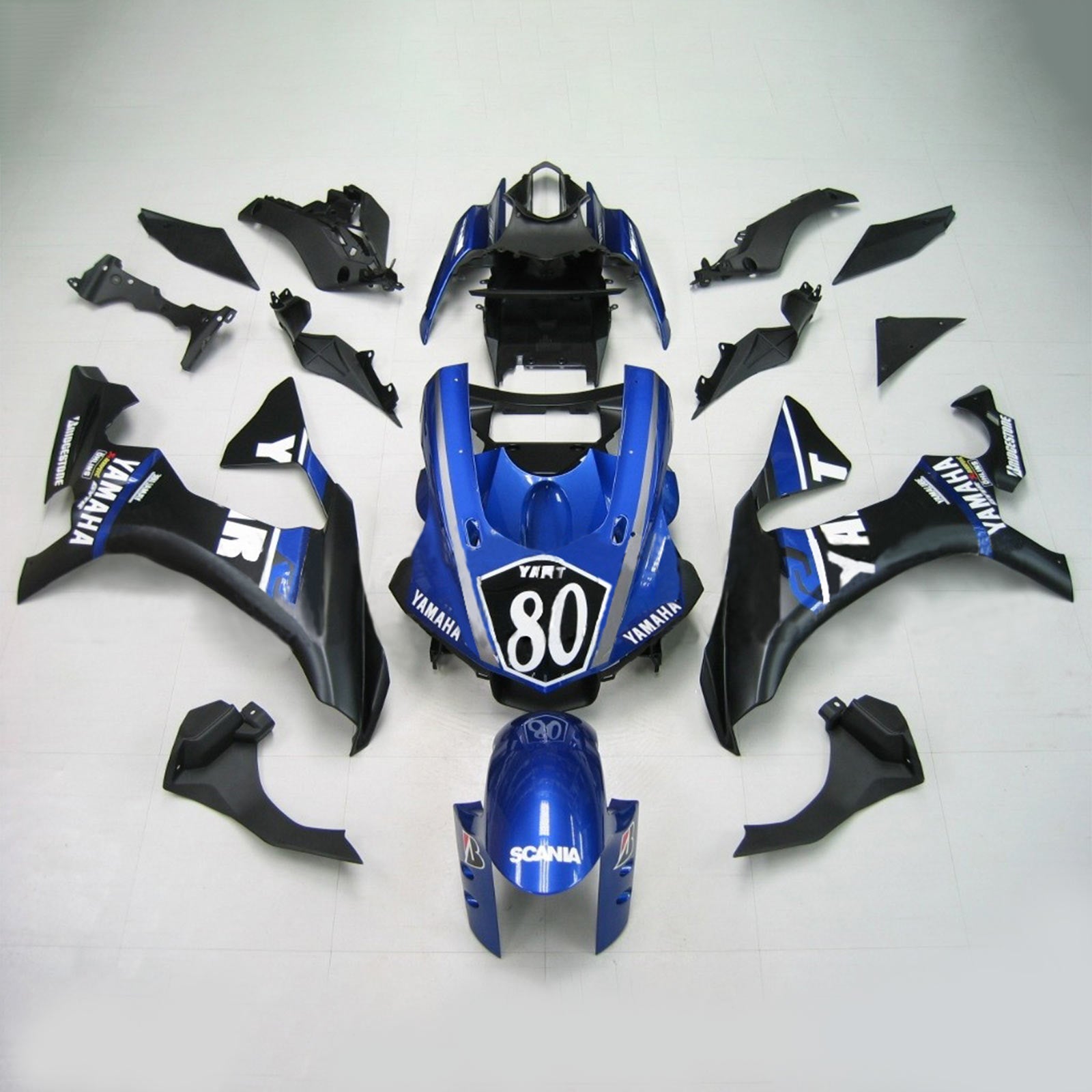 2015-2019 Yamaha yzf 1000 R1 Kit de carénage générique