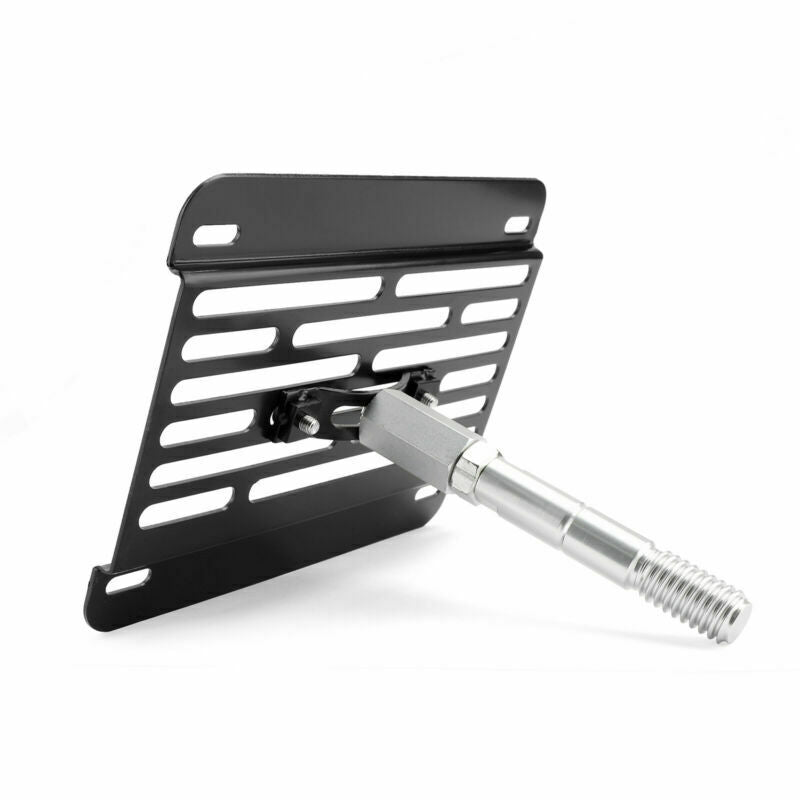 Ny främre stötfångare bogseringskrok registreringsskyltmonteringshållare för VW Mk6 Golf Generic