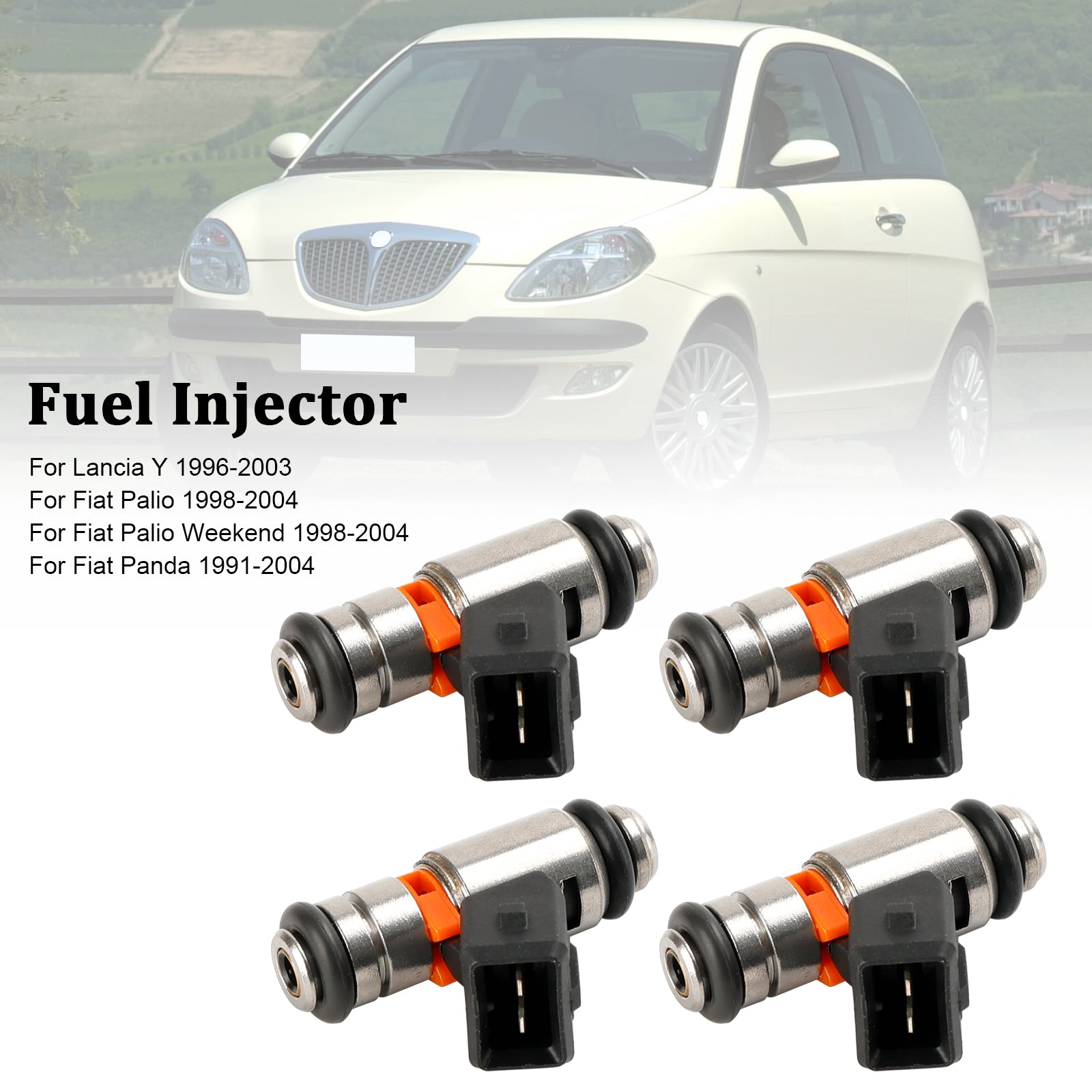 Injecteur de carburant IWP095, 4 pièces, pour Fiat Punto 1,4 l 2007 – 2009, pour Fiat Palio 1,6 l