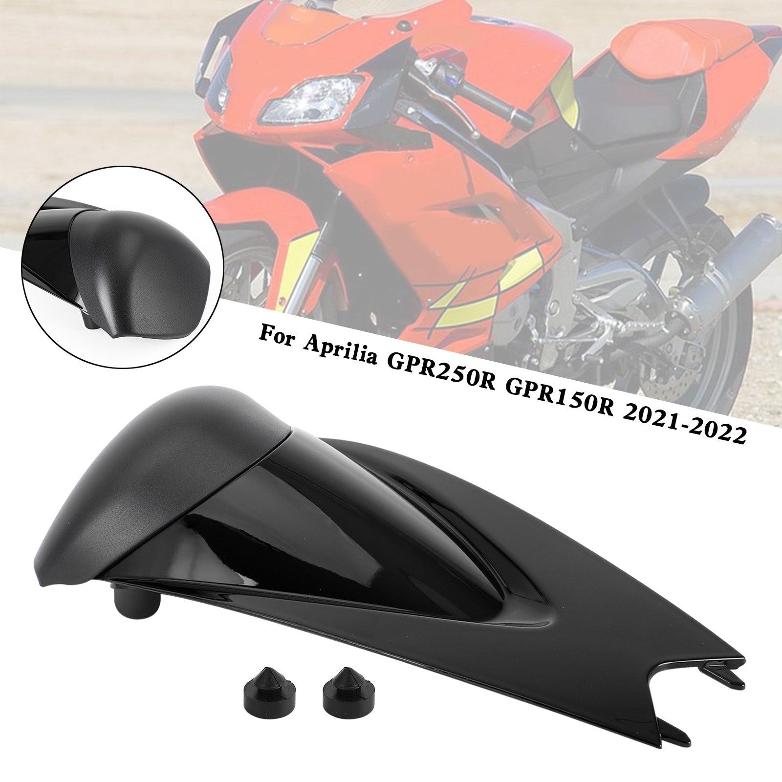 Aprilia GPR250R GPR150R 2021-2022 Svans baksäte täckning fairing cowl