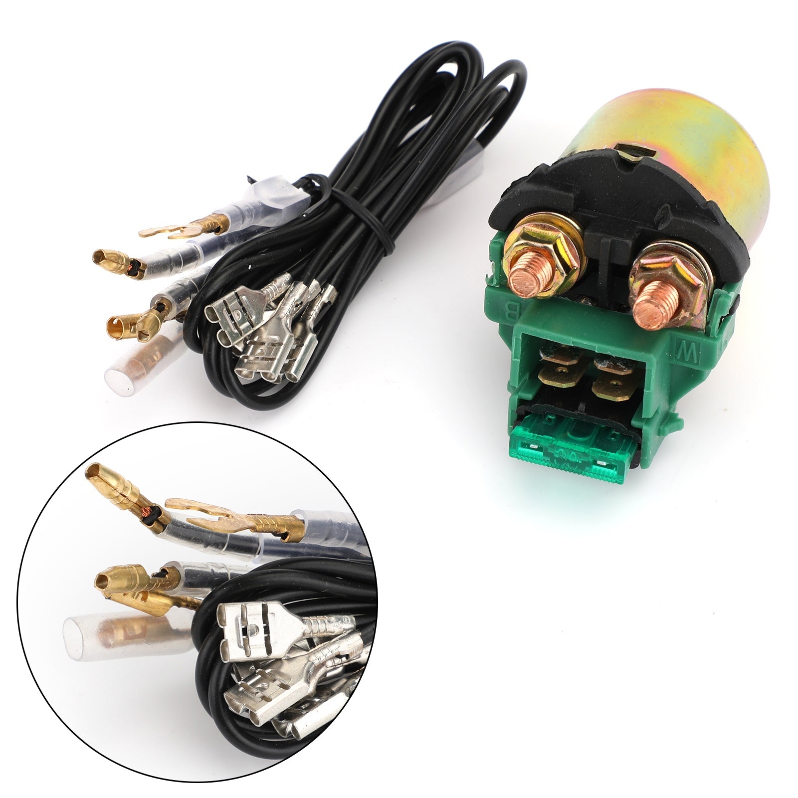 Starter magnetrelébryter for Kawasaki Ex250 Ninja 250R 1986-2012 Con Cables Generic