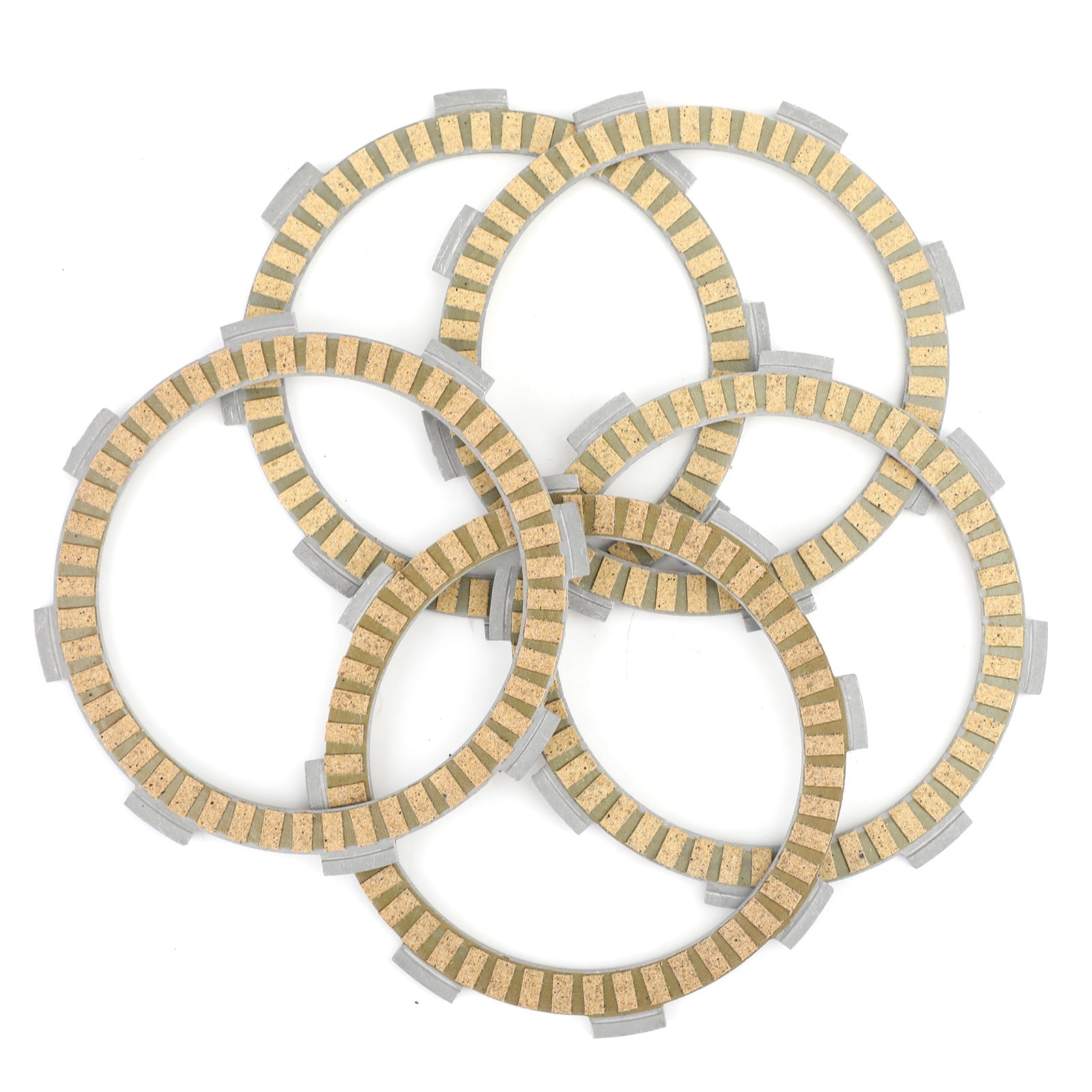 Koppelingsset staal & Wrijvingsplaten voor Honda CR80 CB SL CD CLR XLR XR CM 100 125 Generiek