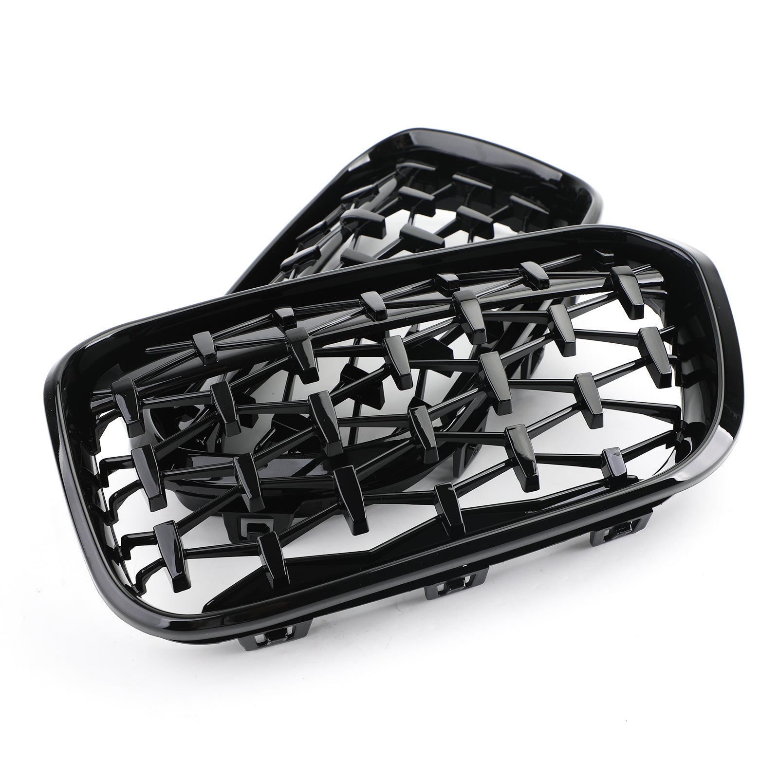 2015-2017 BMW 1 Série F20/F21 Front rein Grill Black/Chrome Black Generic