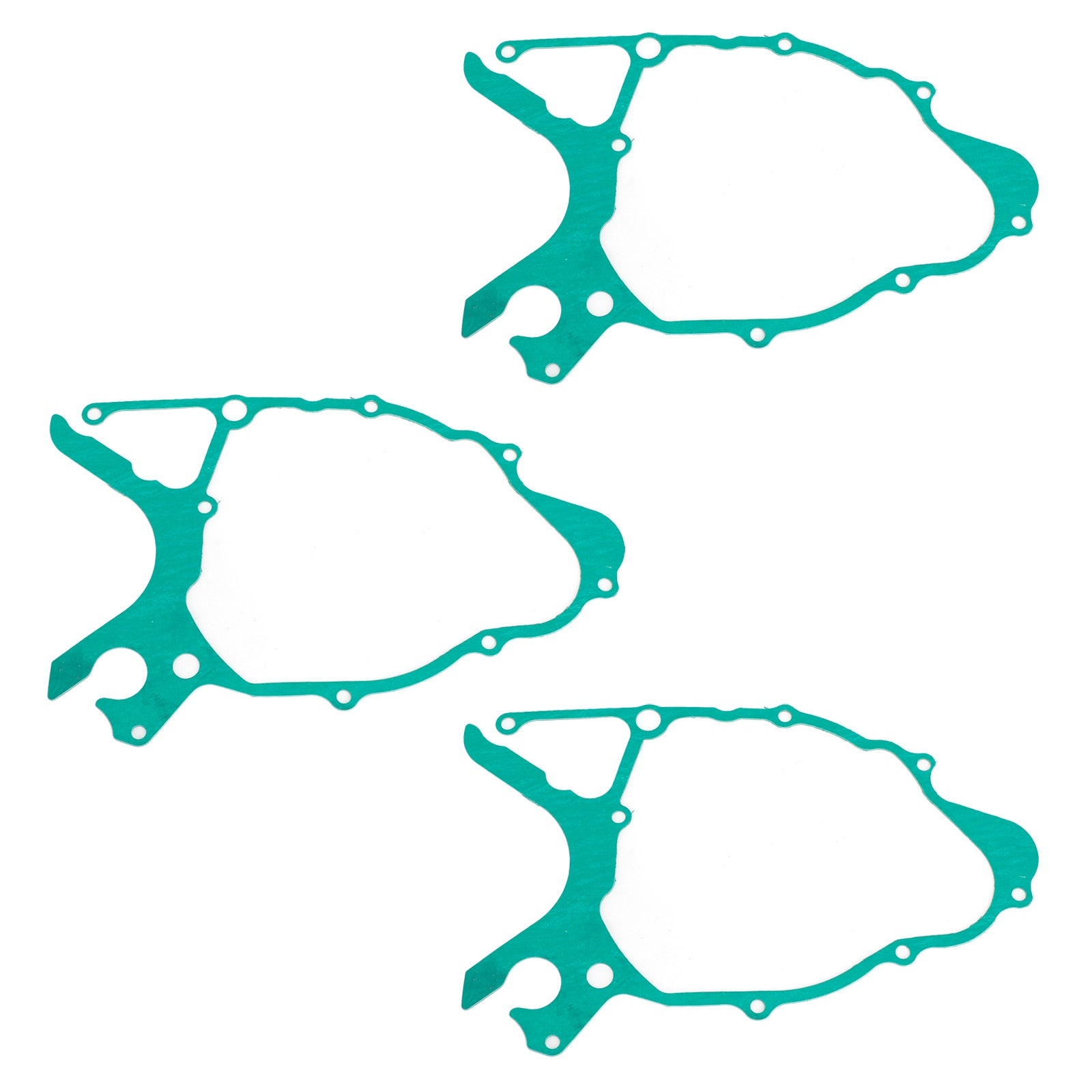 3 Juntas de la tapa del estator del motor izquierdo para Yamaha Trailway TW200 87-2022 3AW-15451-03