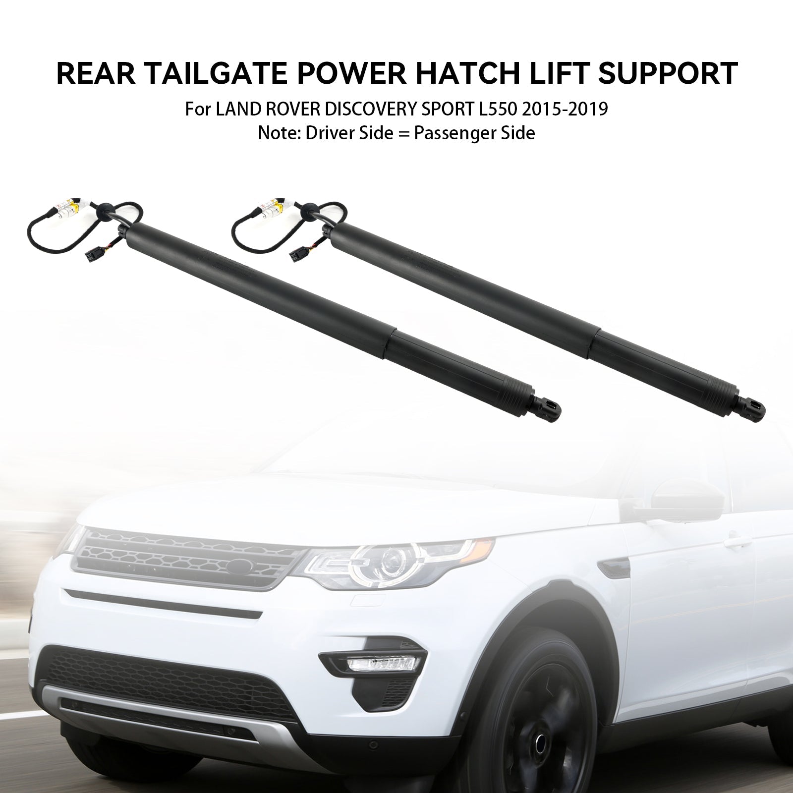 2015-2019 Land Rover Discovery Sport 2PCS Electric Tailgate Strut LR075420 R058635 LR074798 LR075419